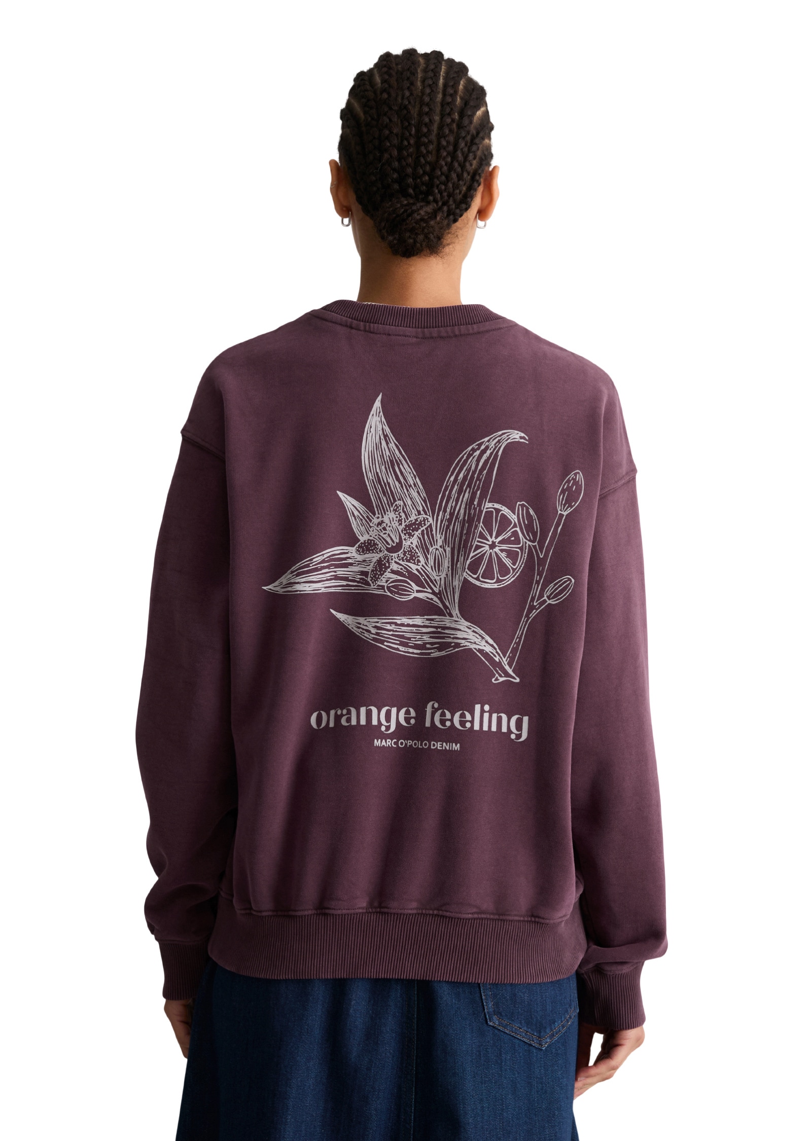 Marc O'Polo DENIM Sweatshirt »aus softer Bio-Baumwolle«
