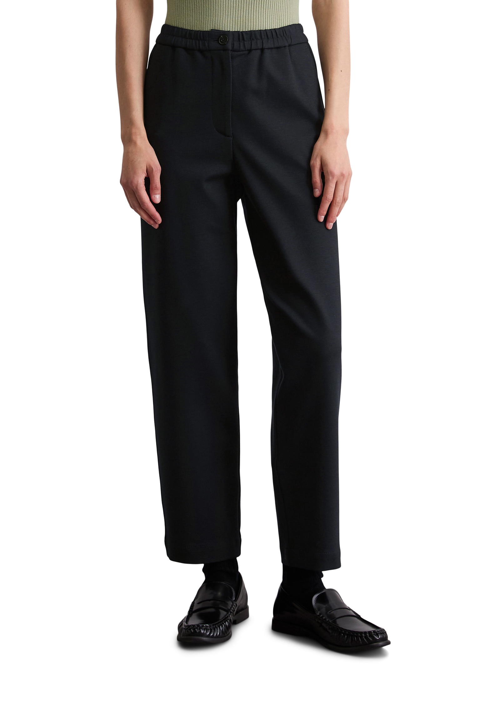 Marc OPolo Chinohose "aus Interlock-Jersey" günstig online kaufen
