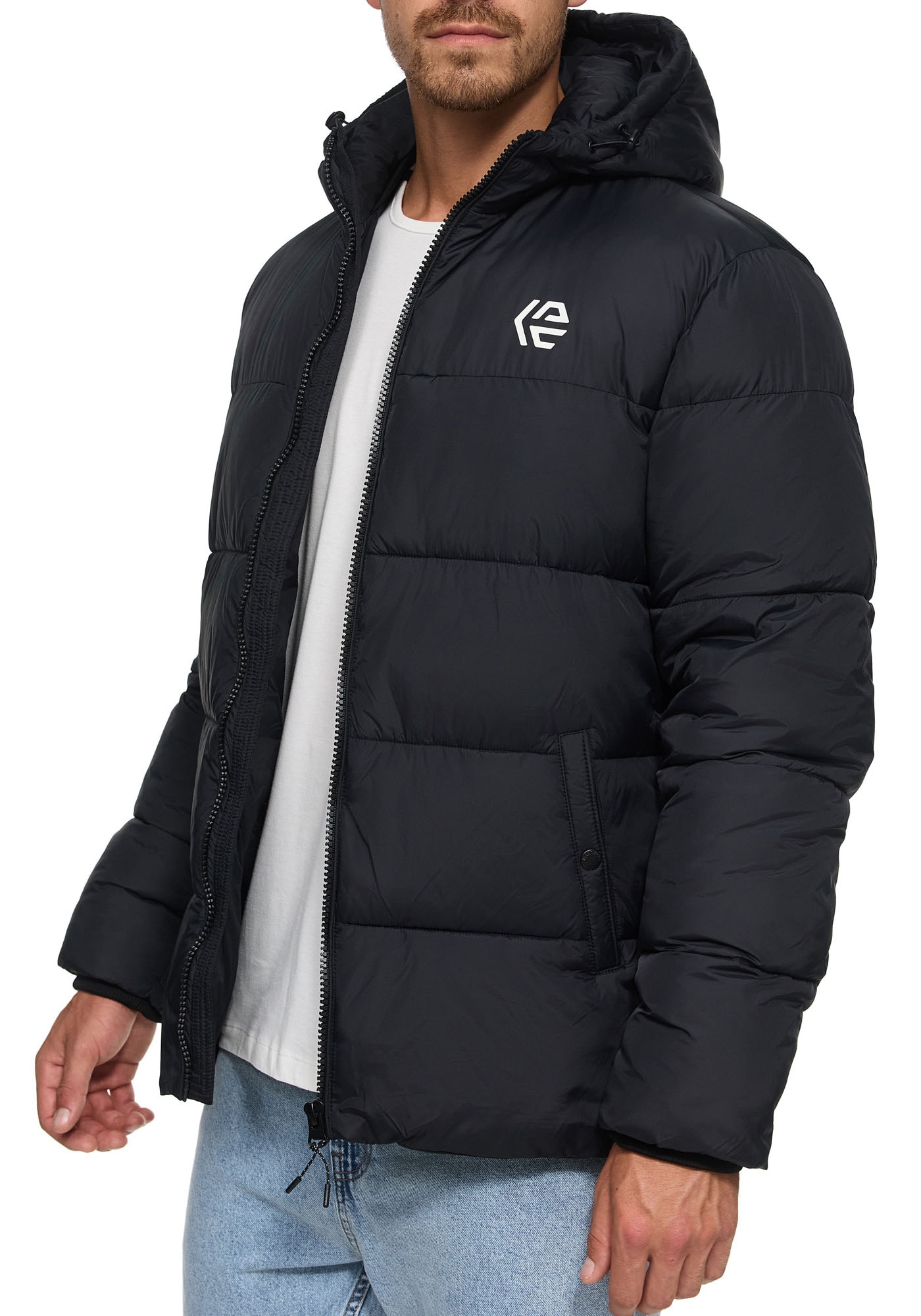 Indicode Steppjacke »INAlanin«, mit Kapuze