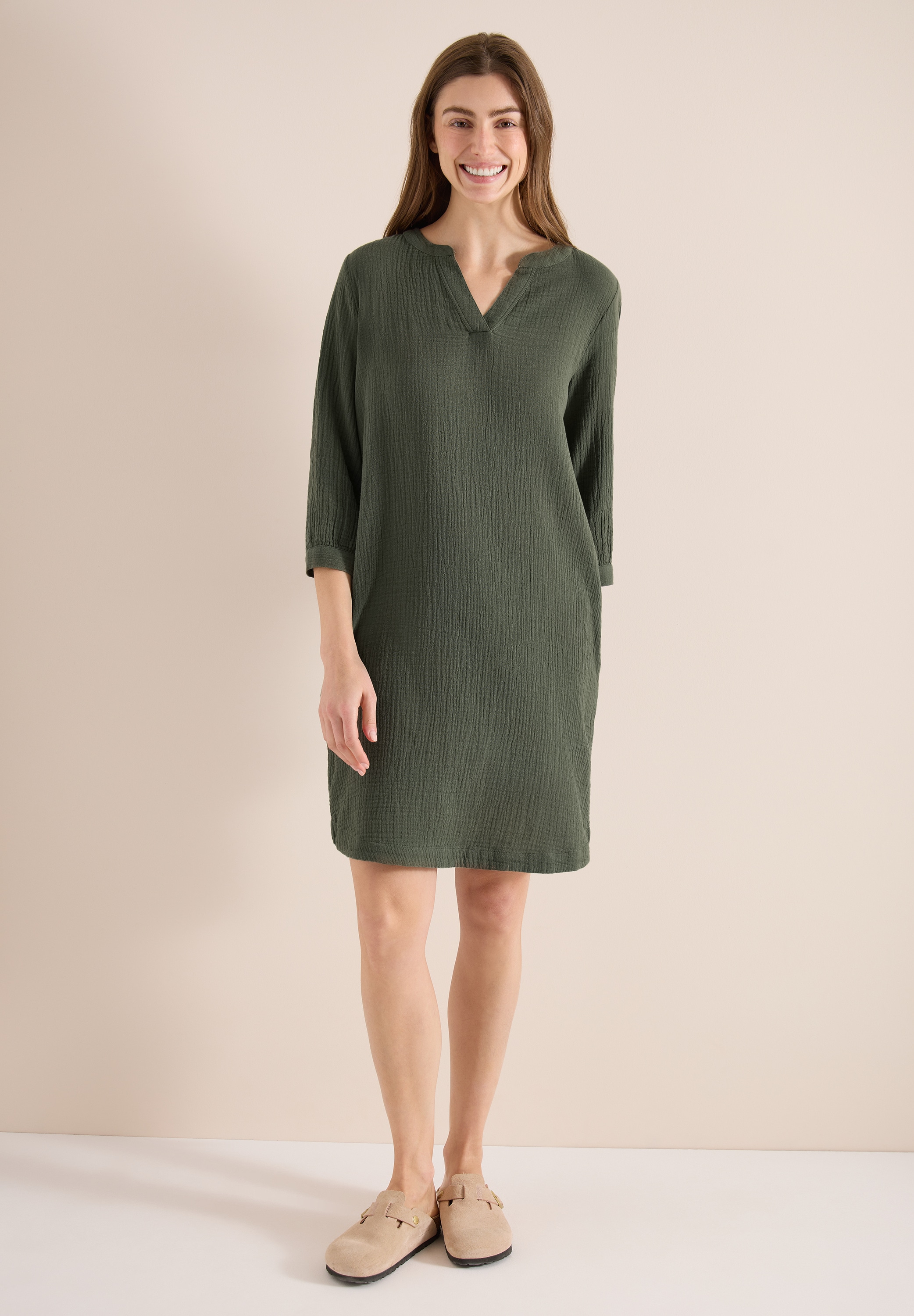 Cecil Sommerkleid Ohne Taschen aus 100% Baumwolle