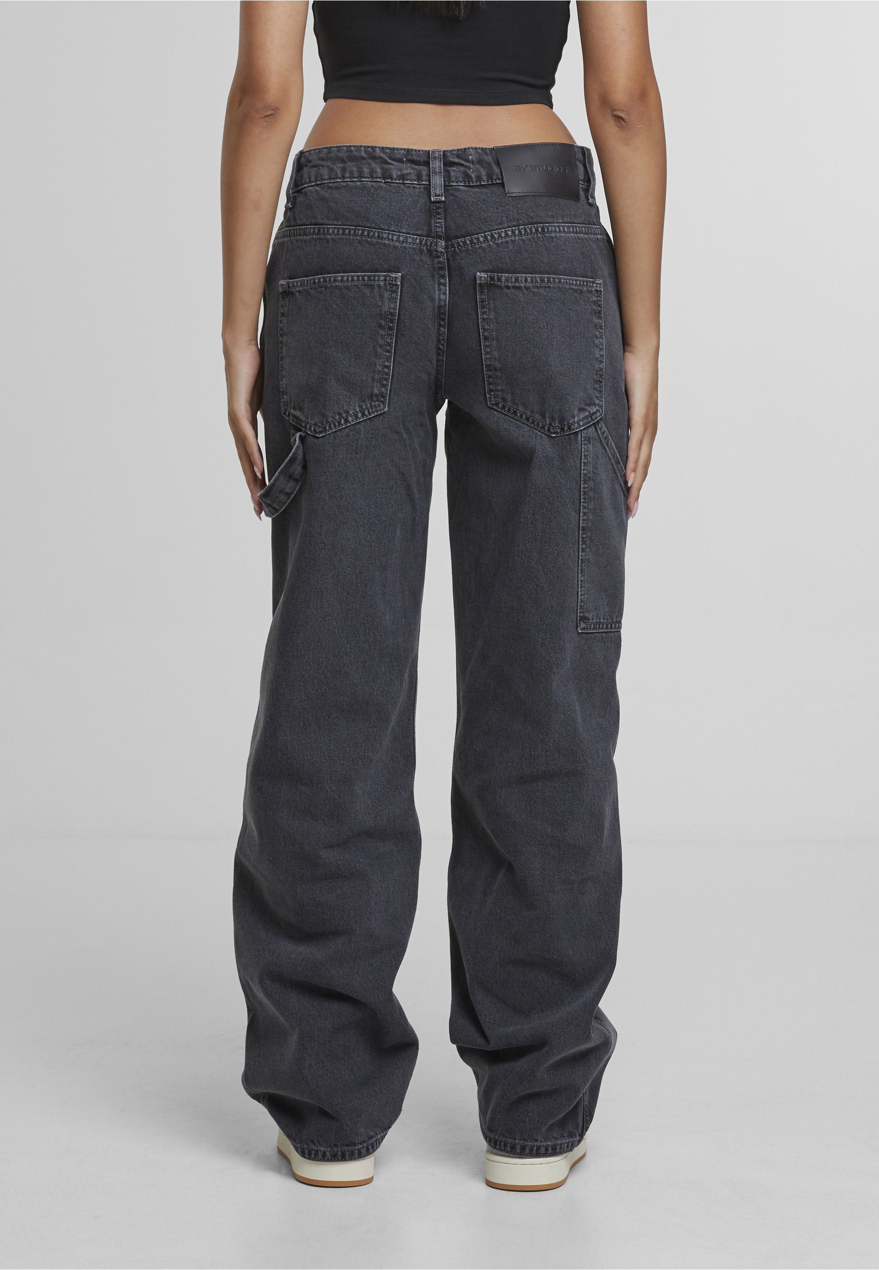 2Y Studios Anela Worker Baggy Jeans Washed Grey 30 6