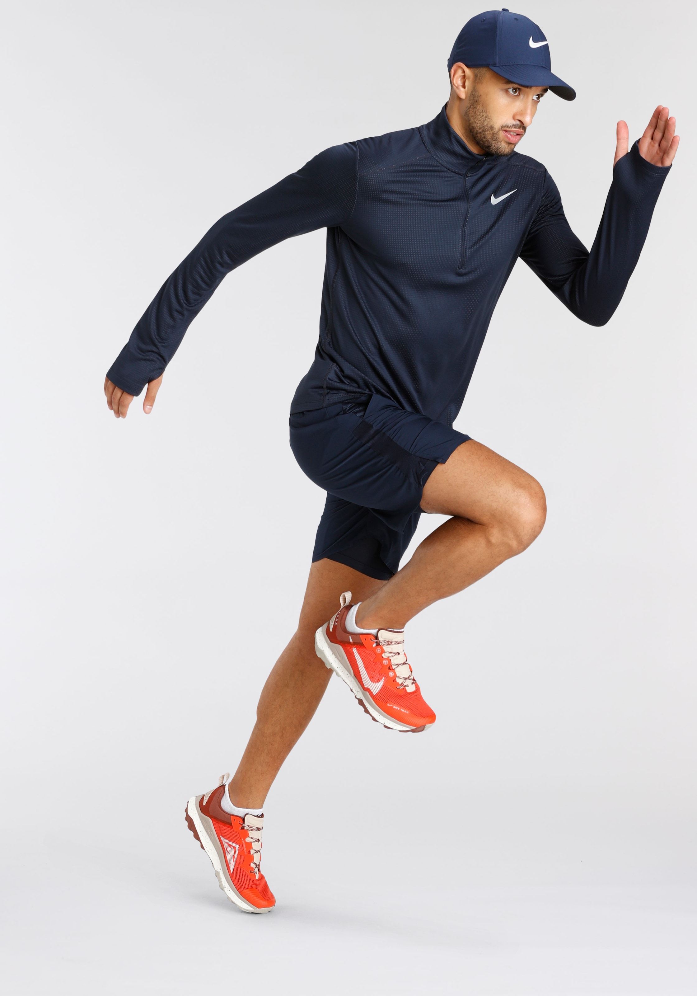 Nike Laufshirt "PACER MENS 1/-ZIP RUNNING TOP"
