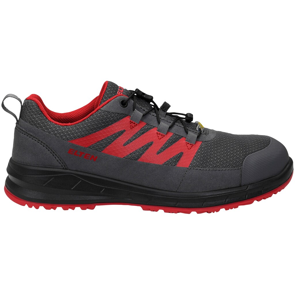 Elten Sicherheitsschuh »MARTEN XXSports grey-red Low ESD S1«