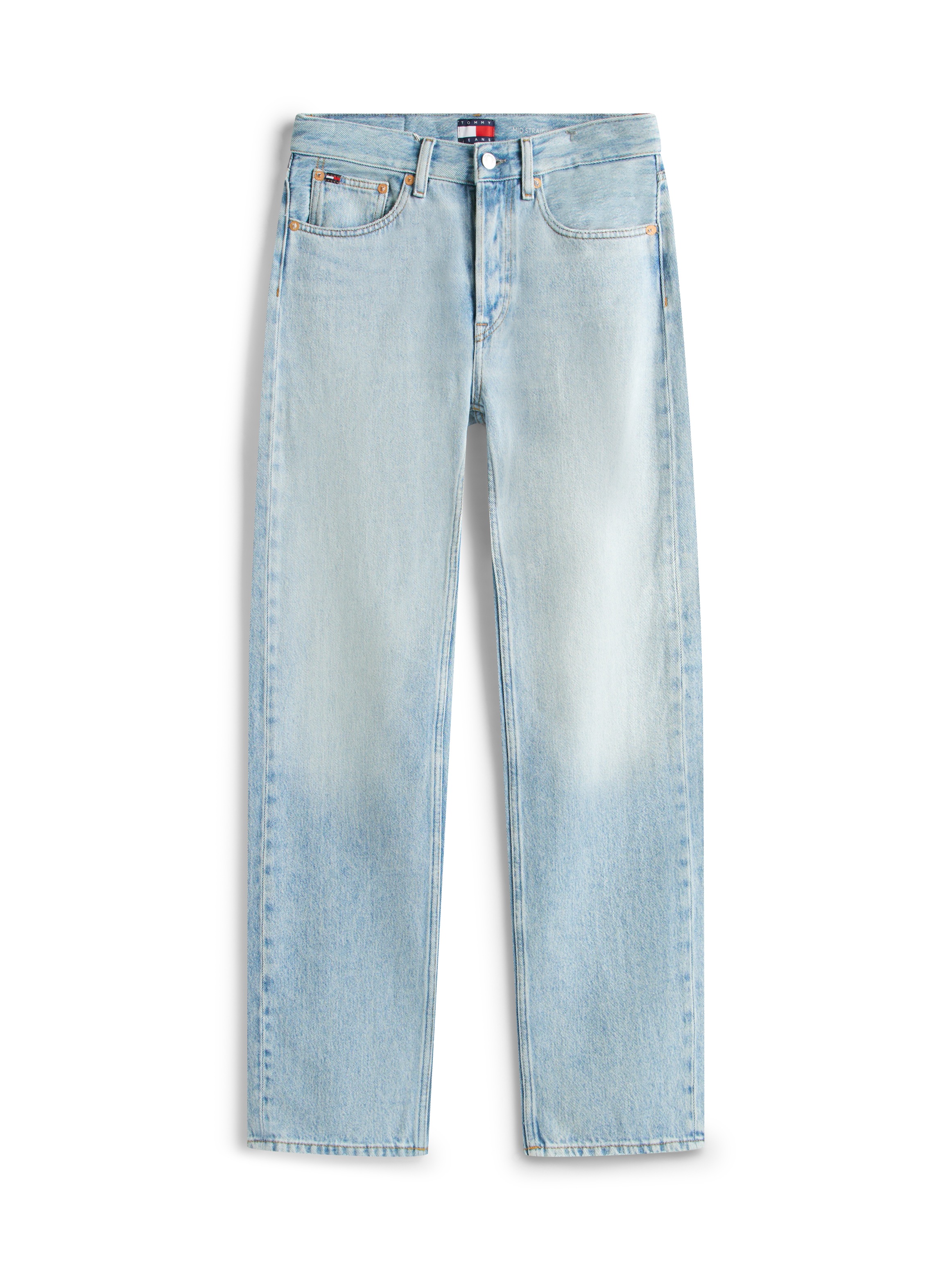 Tommy Jeans Mid Rise Straight Bj2013 Denim Light 28/32 3
