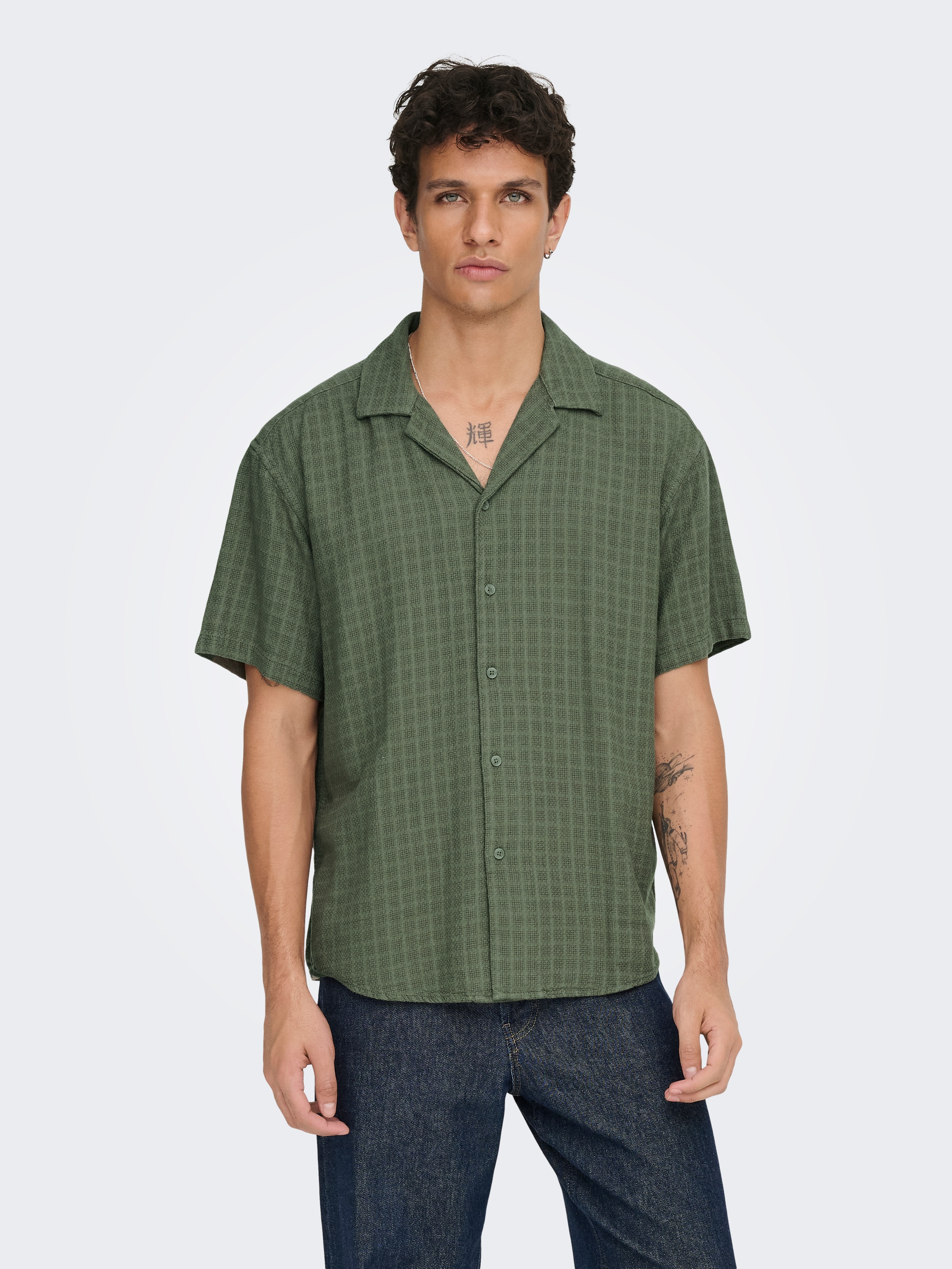 ONLY & SONS "ONSLATHAM RLXSS RESORT LINEN STRUC 0257" günstig online kaufen