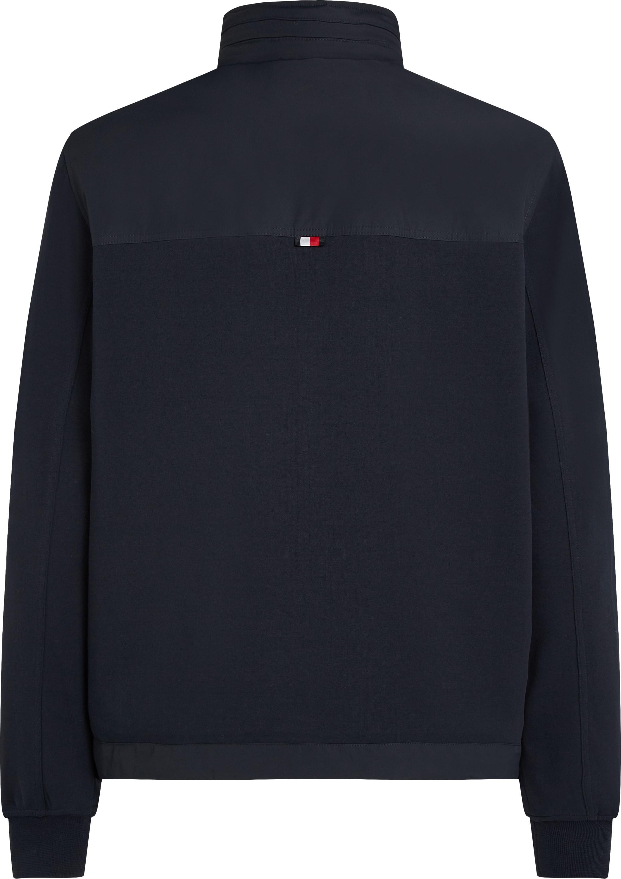 Tommy Hilfiger Blouson »MIX MEDIA HARRINGTON«, Kontrast-Struktur an Ärmeln