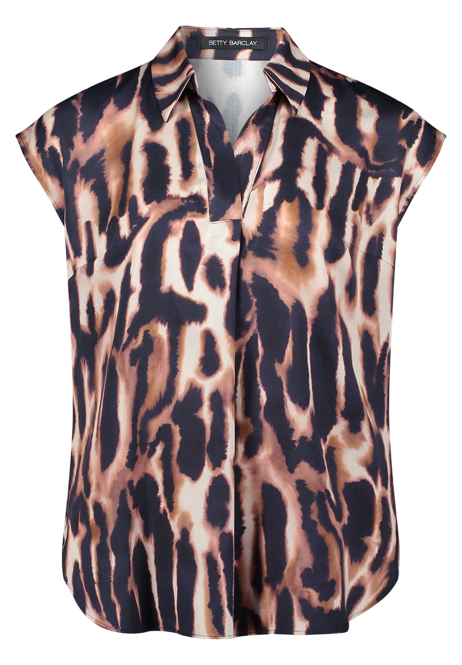 Betty Barclay Satinbluse "Damen Satin-Bluse mit Kragen" günstig online kaufen