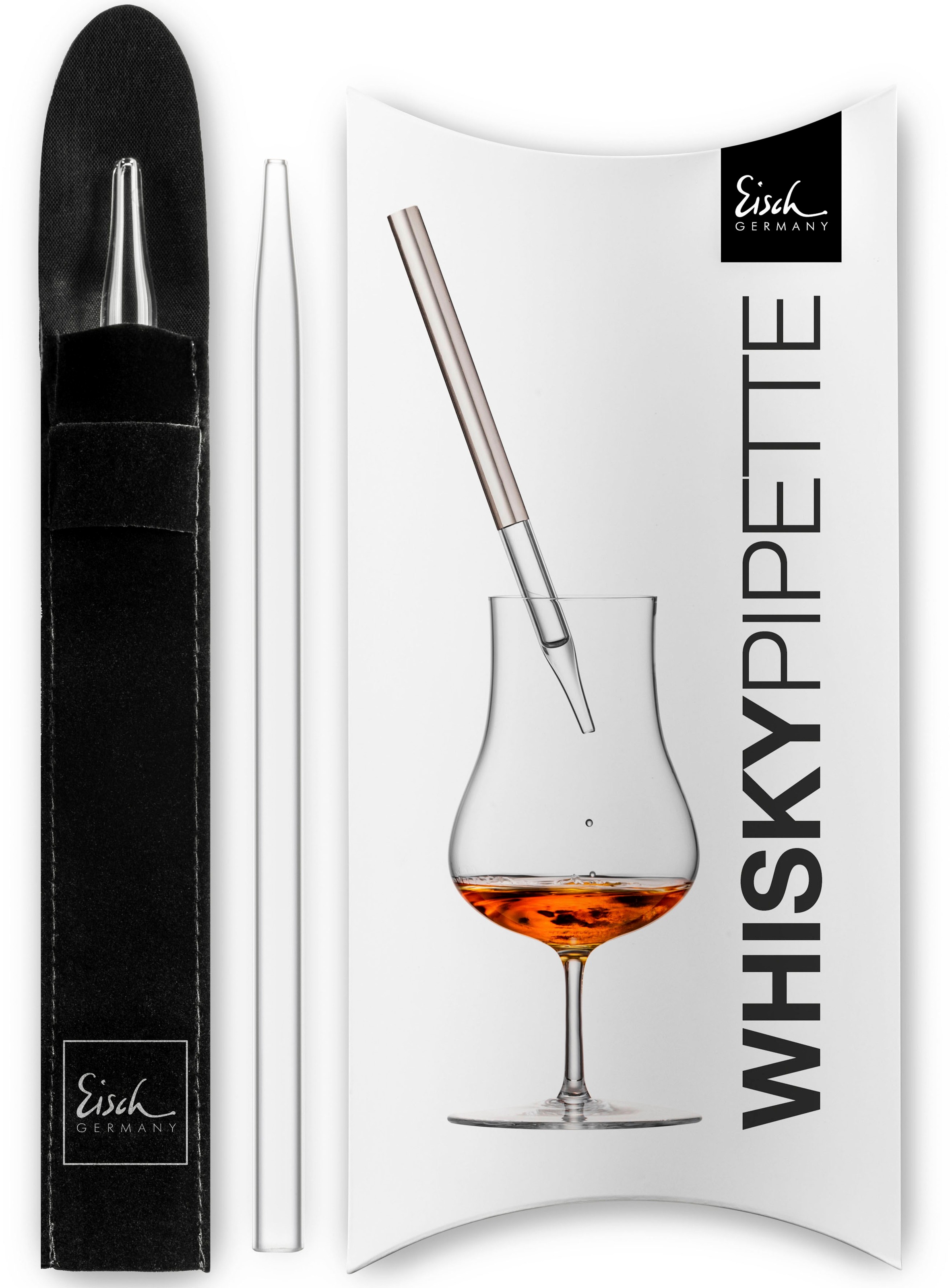 Eisch Whisky-Pipette "GENTLEMAN", 16,5 cm