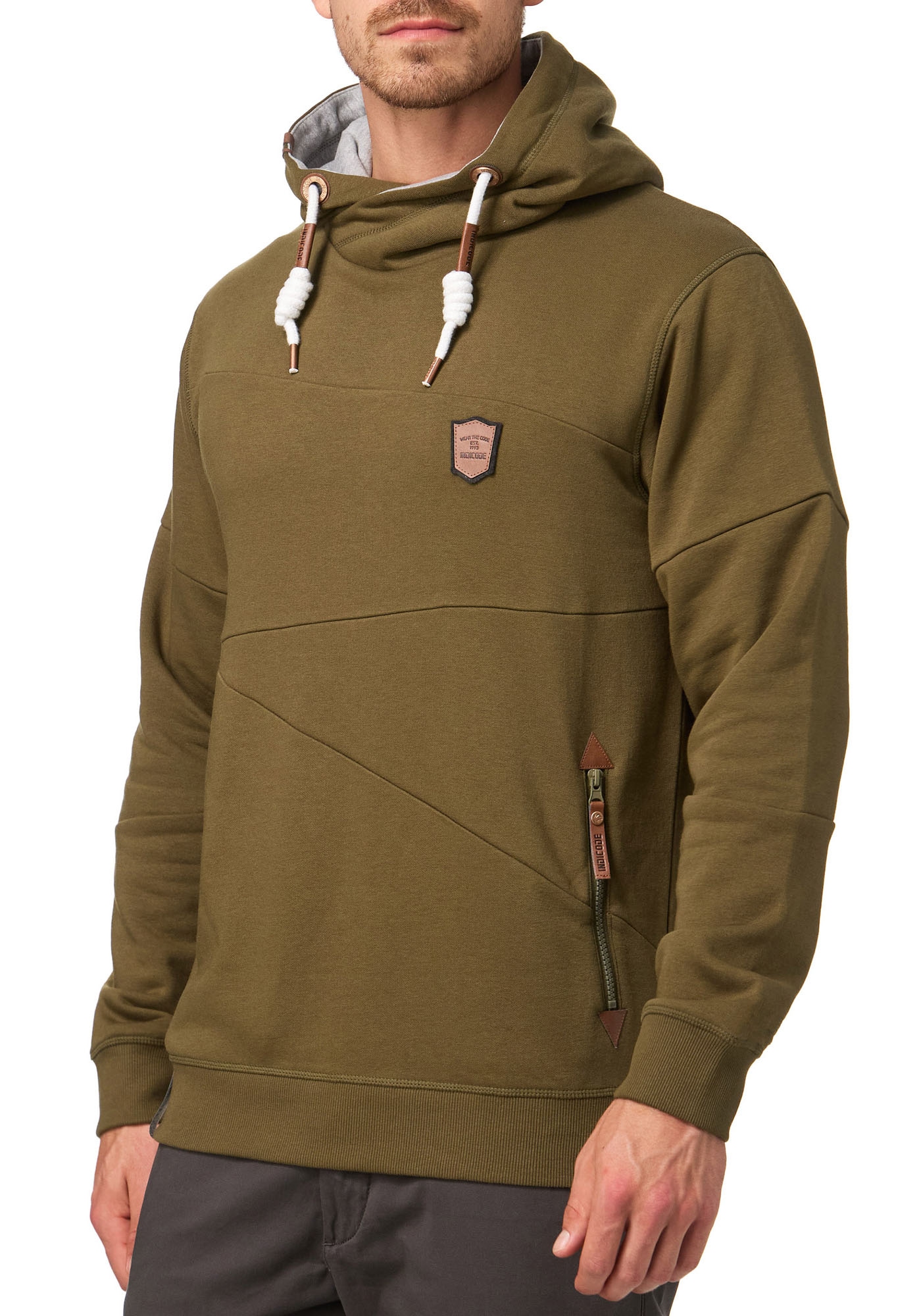 Indicode Kapuzensweatshirt "INAix" günstig online kaufen