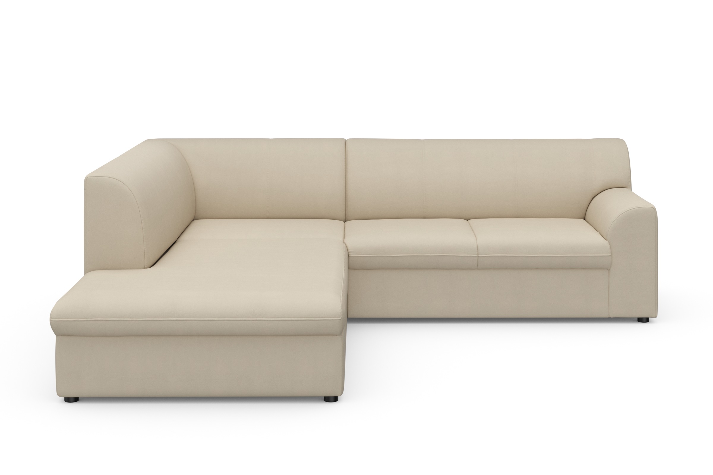 DOMO collection Ecksofa "Topper zeitlos elegant, kompakte Stellmaße, OTTOs günstig online kaufen