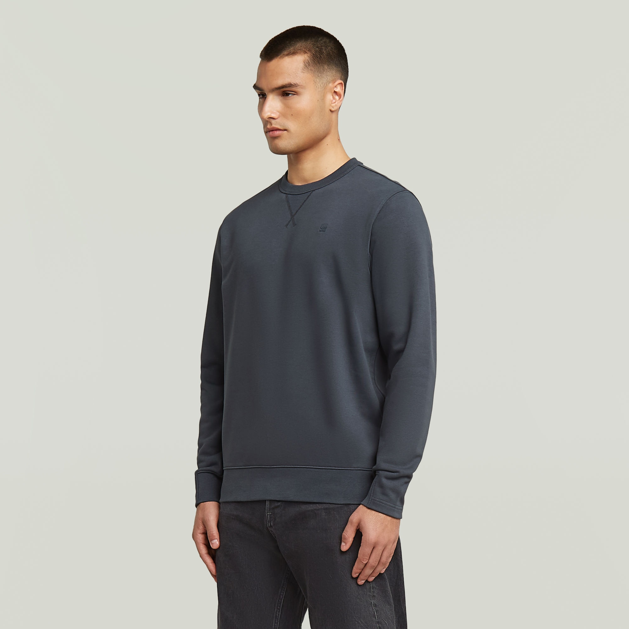 G-STAR Sweatshirt »Nifous«, mit halben Ärmelbündchen
