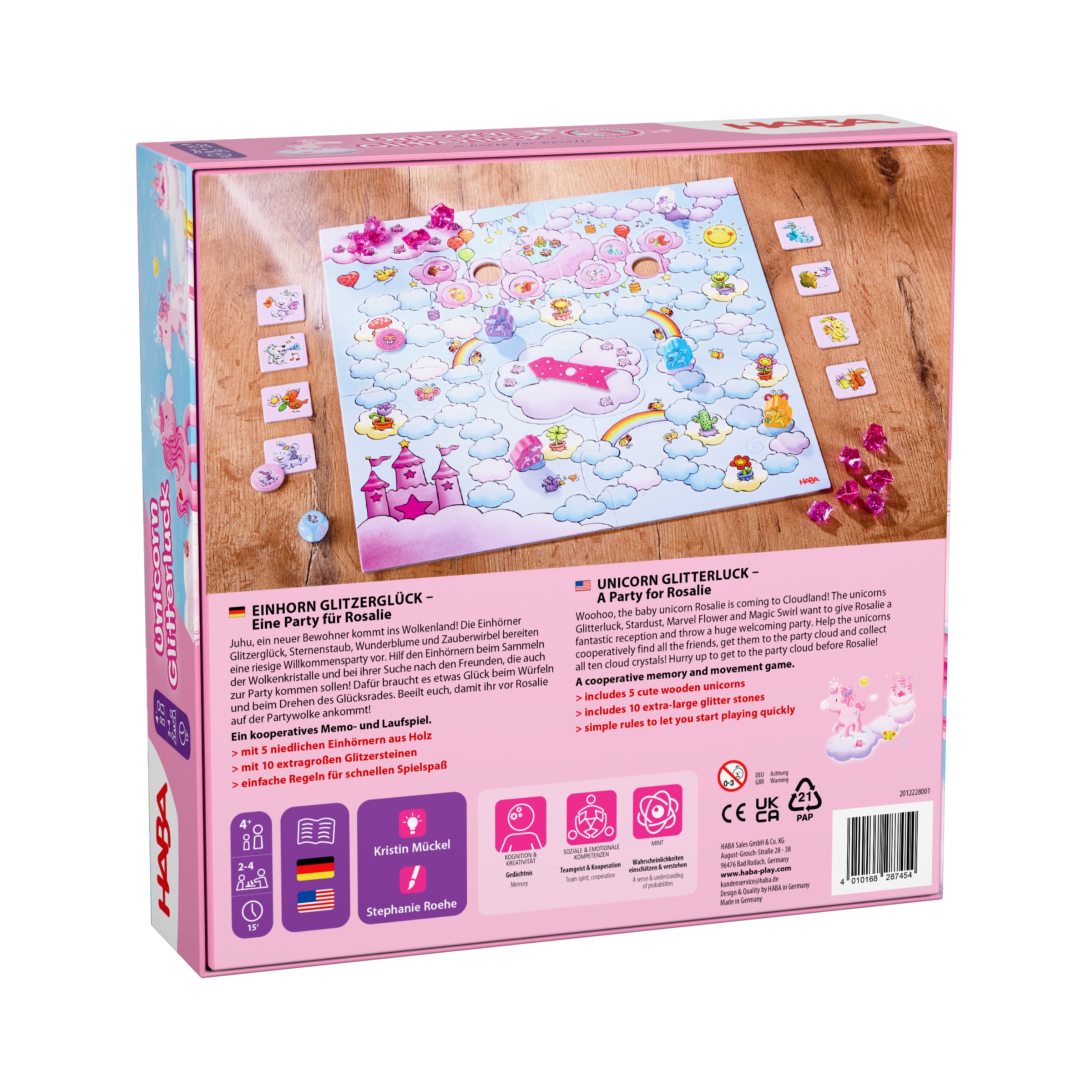 Haba Spiel »Einhorn Glitzerglück Eine Party für Rosalie«