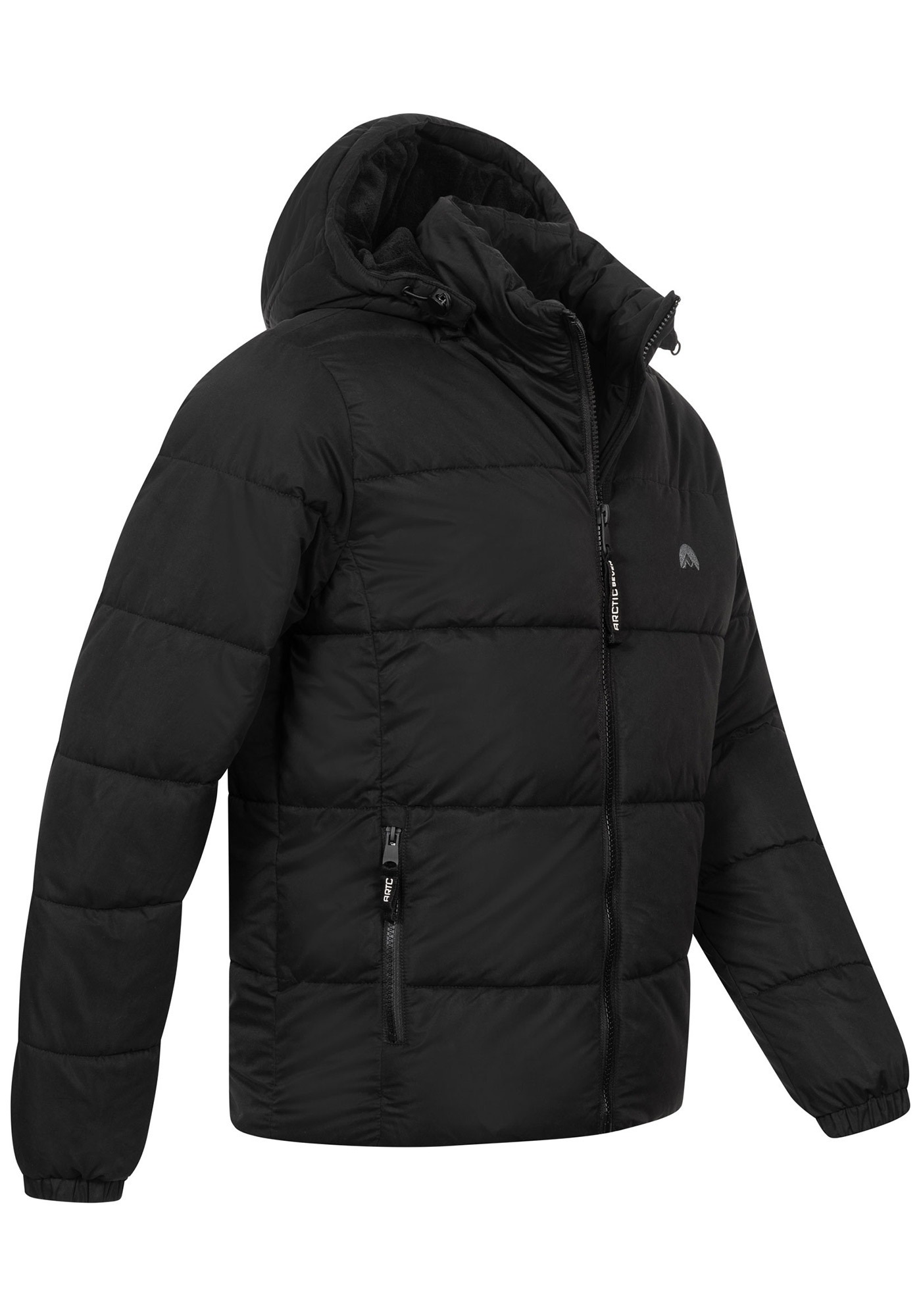 Arctic Seven Winterjacke »ASCreesi«, mit warmem Teddyfell und abnehmbarer Kapuze