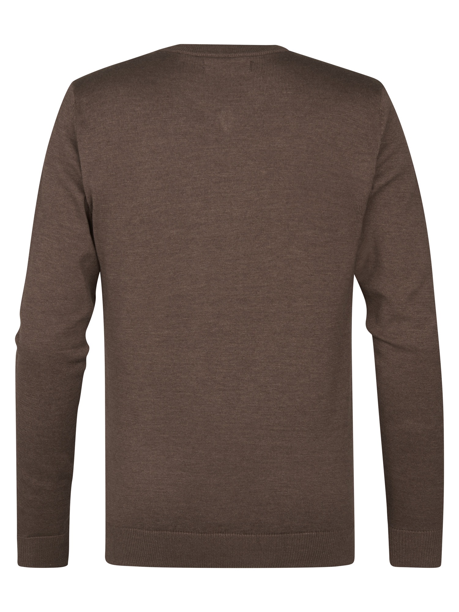 Petrol Industries V-Ausschnitt-Pullover »V-Neck Basi«, Materialmix mit Baumwollanteil