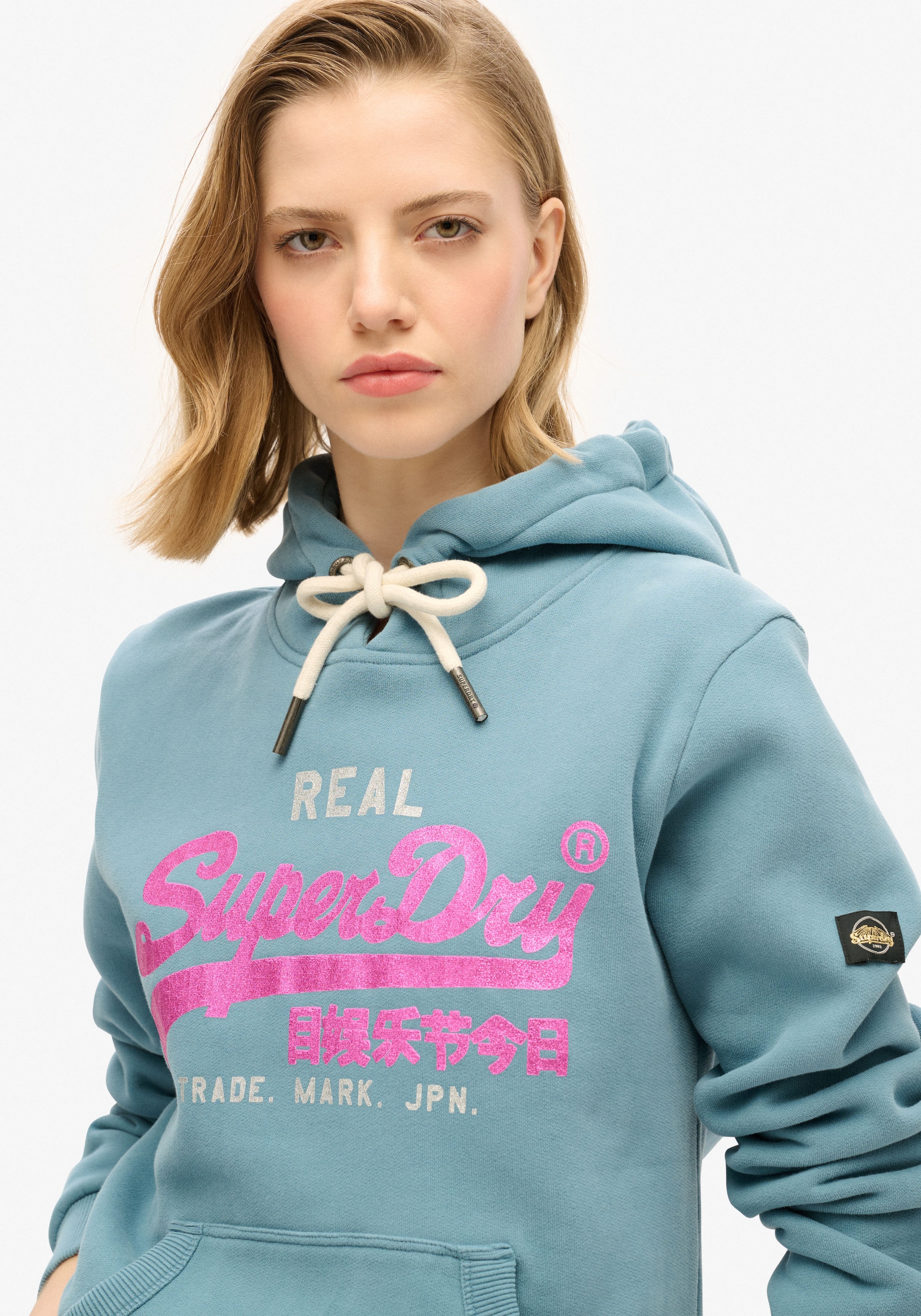 Superdry Kapuzensweatshirt »EMBELLISHED VL GRAPHIC HOOD«