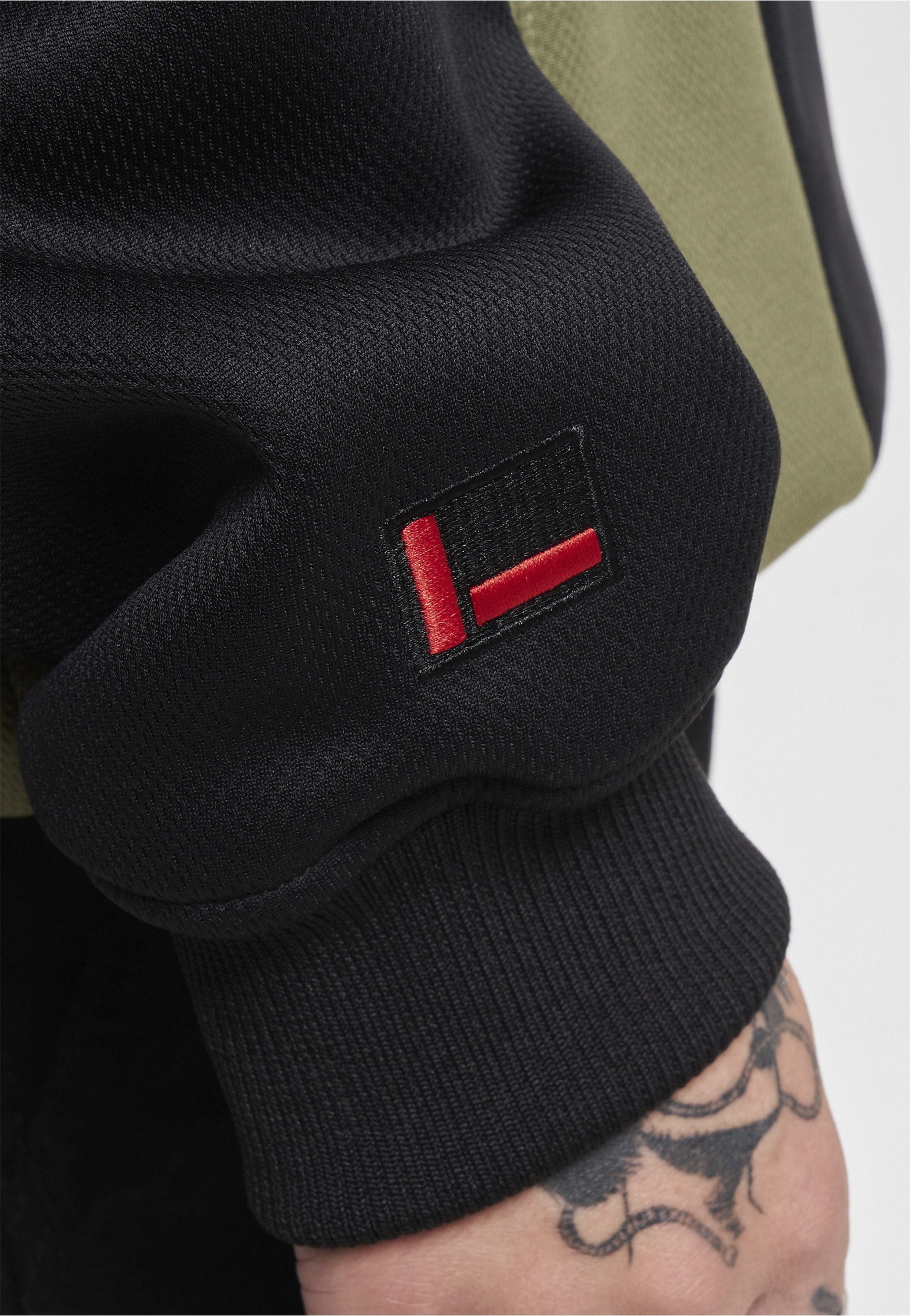 Fubu Kapuzenpullover »Fubu Herren FM234-010-1 FUBU College Block Mesh Hoodie« 1 Stk.