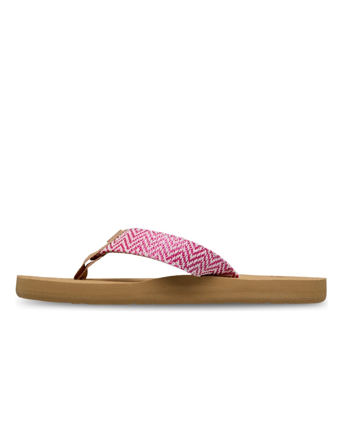 Sandale ROXY "Rg Porto Raffia", Jungen, Gr. 2(32), raspberry, Obermaterial:Obermaterial: 90% synthetisches Raffia/10% Textilpolyester, Futter: 100% Textilpolyester, Laufsohle: 100% EVA;, Schuhe Sandale 2