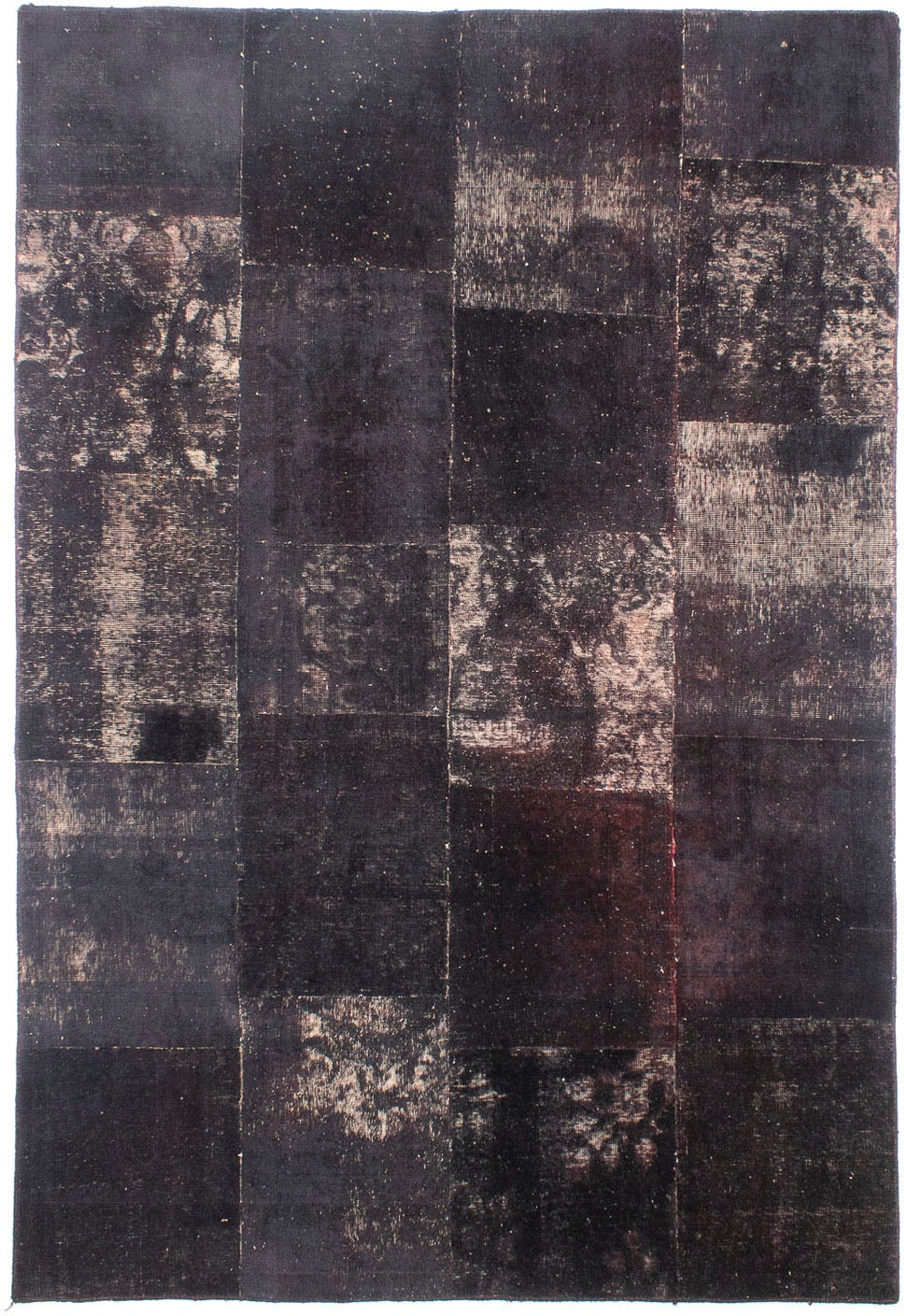 morgenland Teppich »Patchwork - 298 x 202 cm - mehrfarbig«, rechteckig, Wohnzimmer, Handgeknüpft, Einzelstück mit Zertifikat