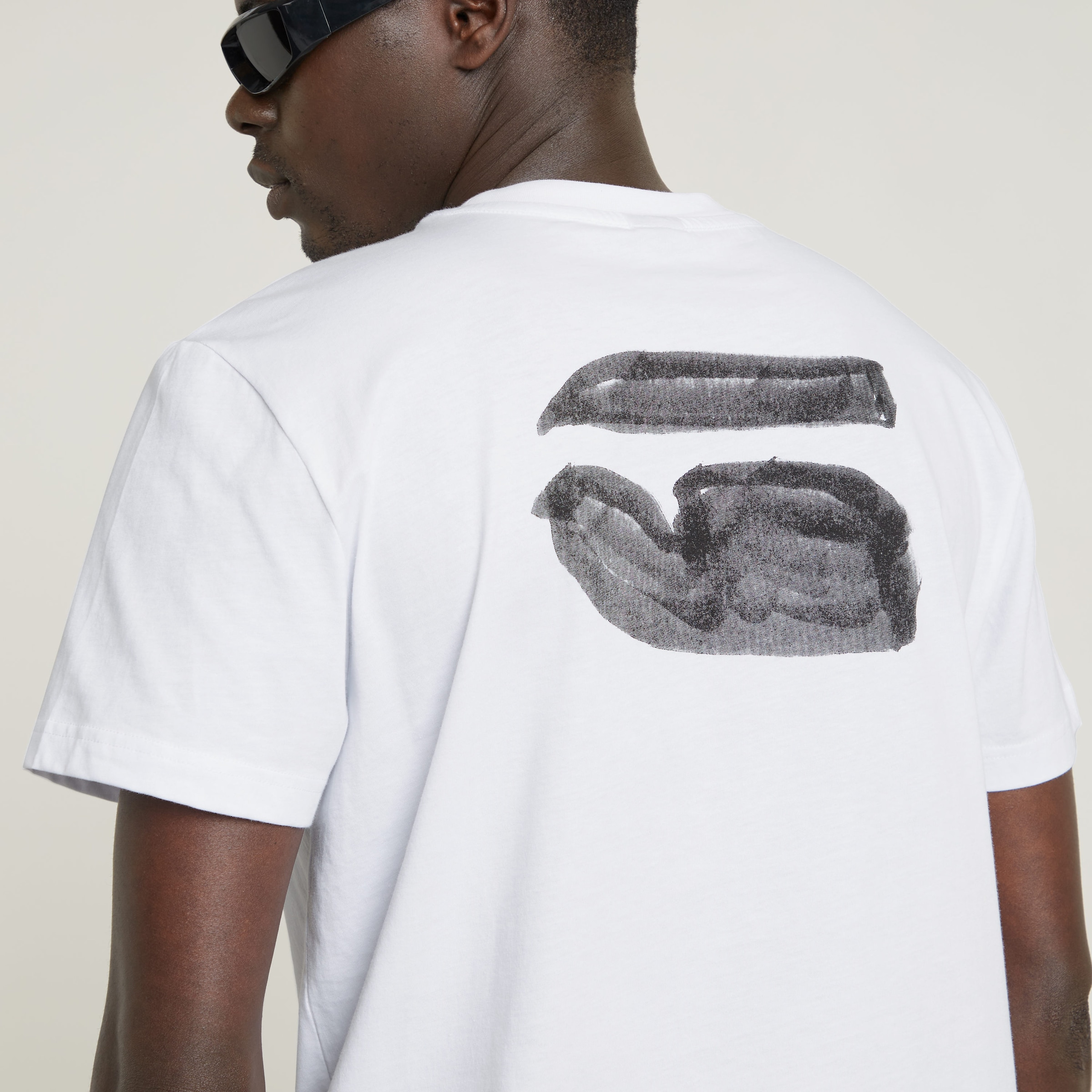 G-STAR T-Shirt »Burger Back Print«