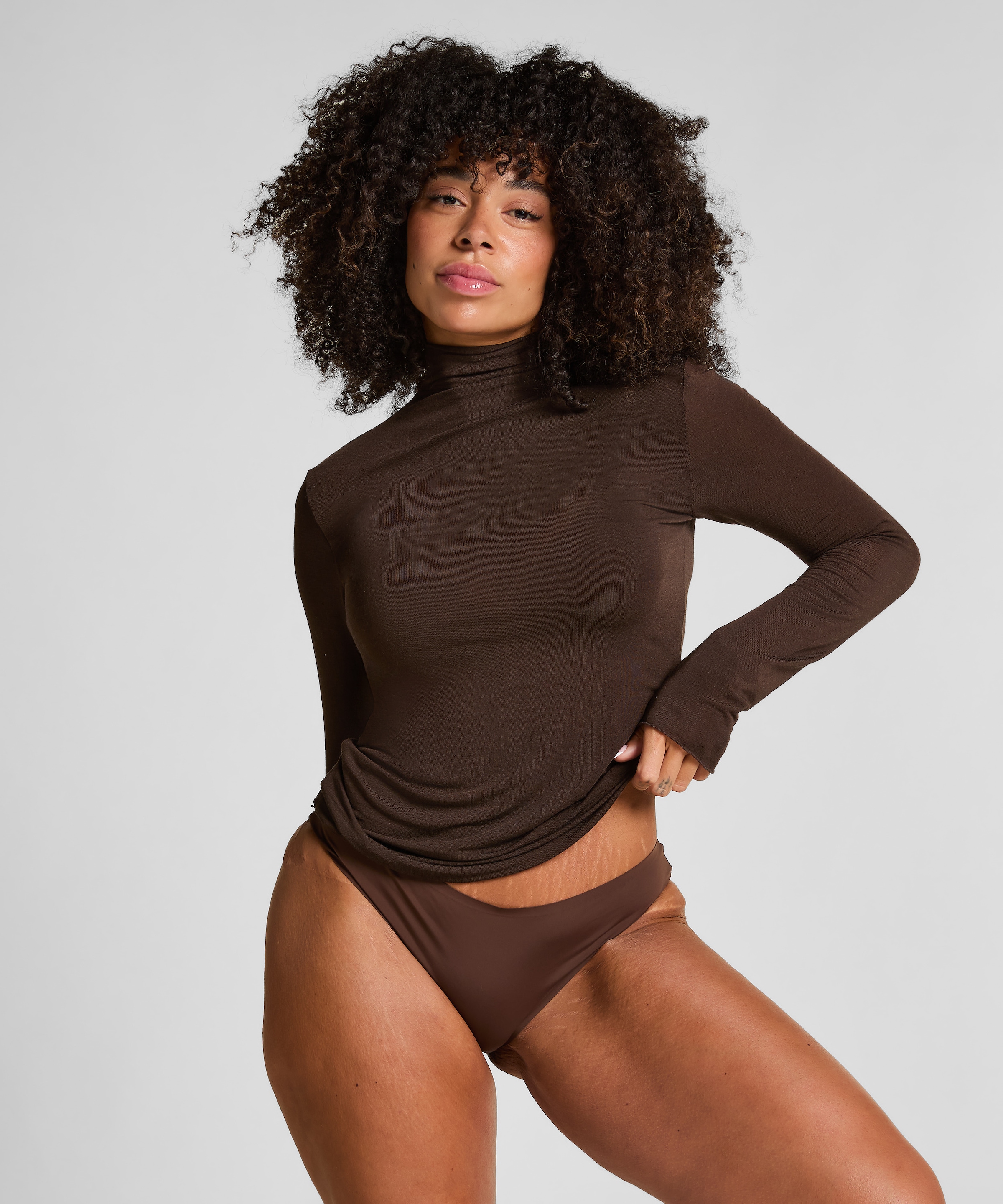 Hunkemöller Pyjama »super soft Turtleneck shirt with Cashmere«