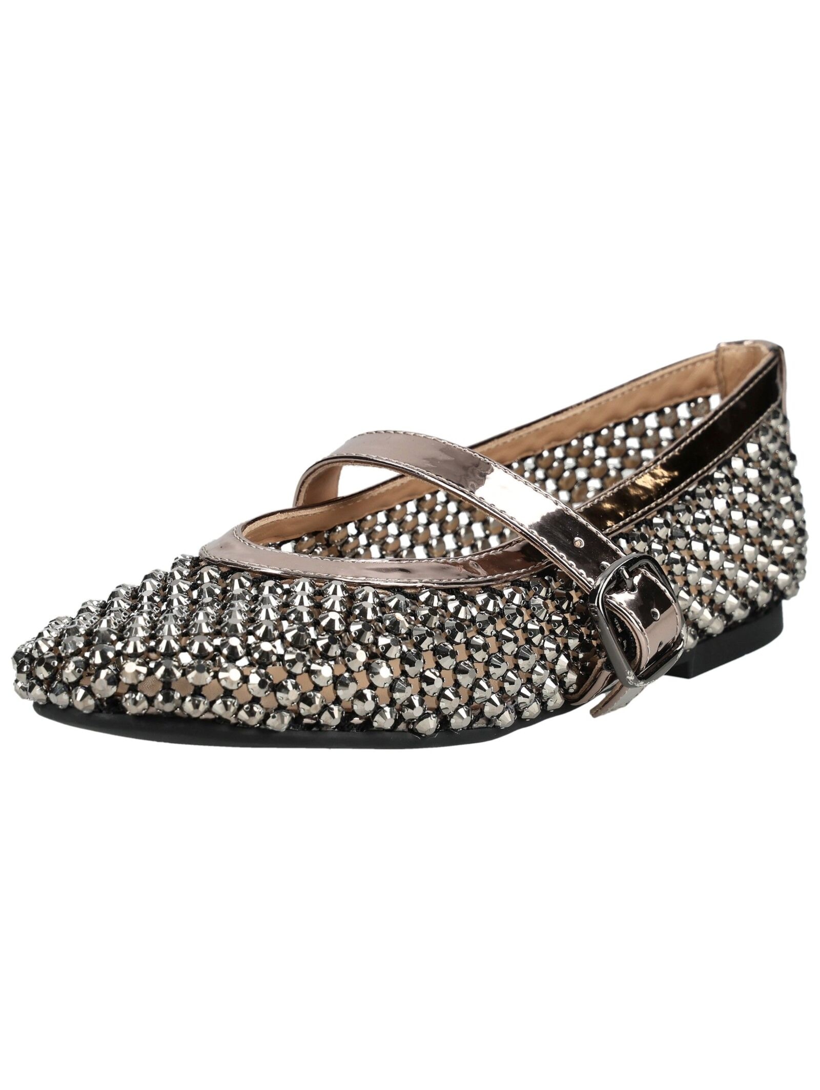 Alma en Pena Riemchenballerina "ALMA EN PENA Ballerinas Lederimitat/Textil" günstig online kaufen