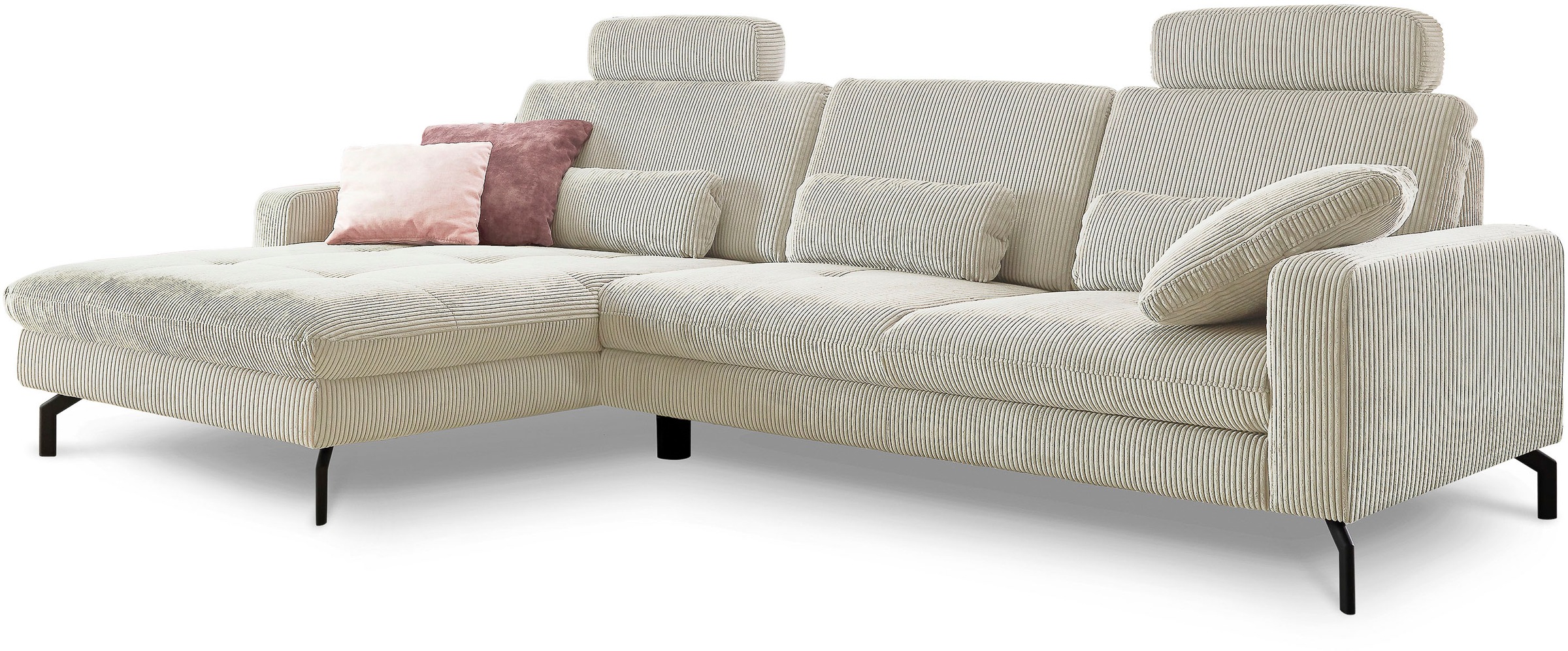 Die PlanBar Ecksofa »MP-IN20110 L-Form mit Kaltschaum-Polsterung«, optional mit Funktionen erhältlich