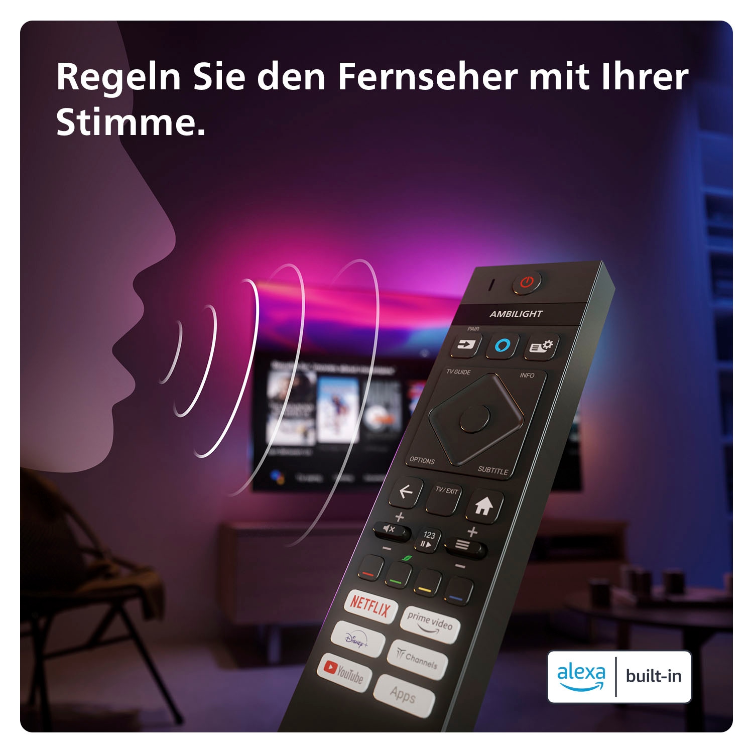 Philips OLED-Fernseher »48OLED759/12«, 4K Ultra HD, Smart-TV