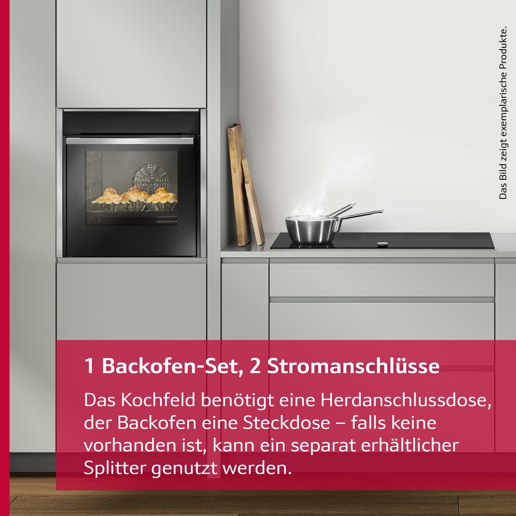 NEFF Backofen-Set N 30/N 50 »B1DCA0AK0«, mit Teleskopauszug nachrüstbar