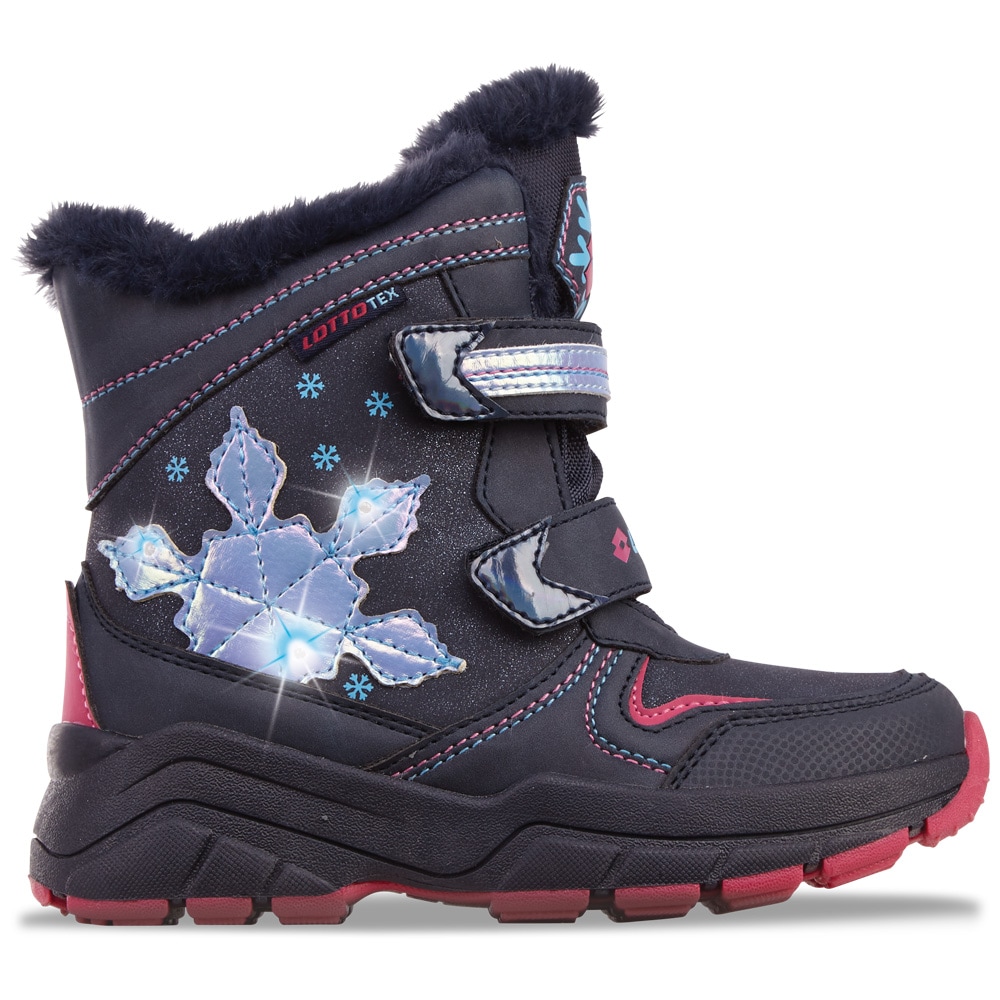 Winterboots, - mit drei blinkenden LEDs