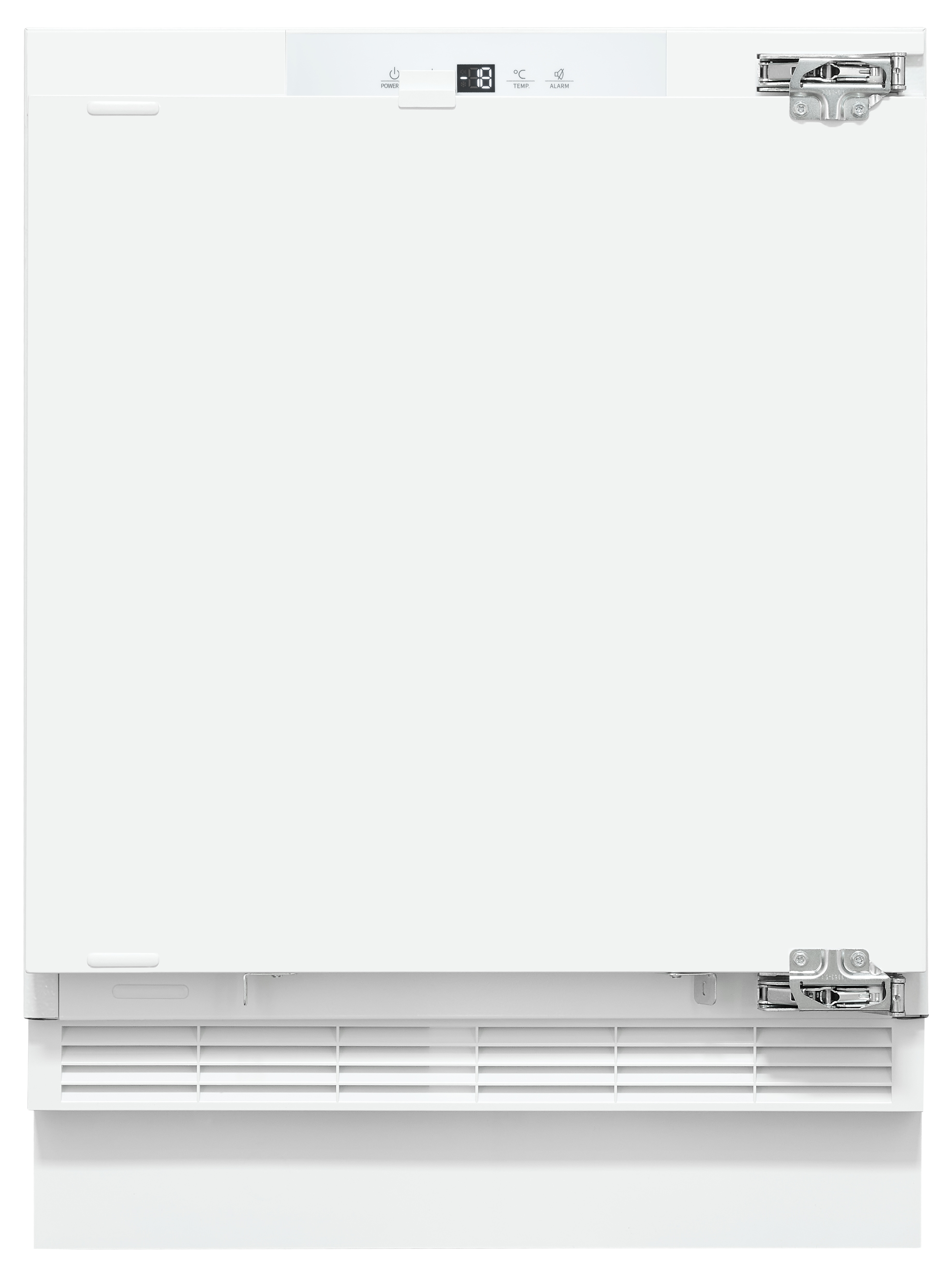 exquisit Gefrierschrank "UGS105-FE-010E" 82,3 cm hoch 59,5 cm breit Ideal zum Unterbauen in die Küchenzeile für kleine Küchen, Büroküchen