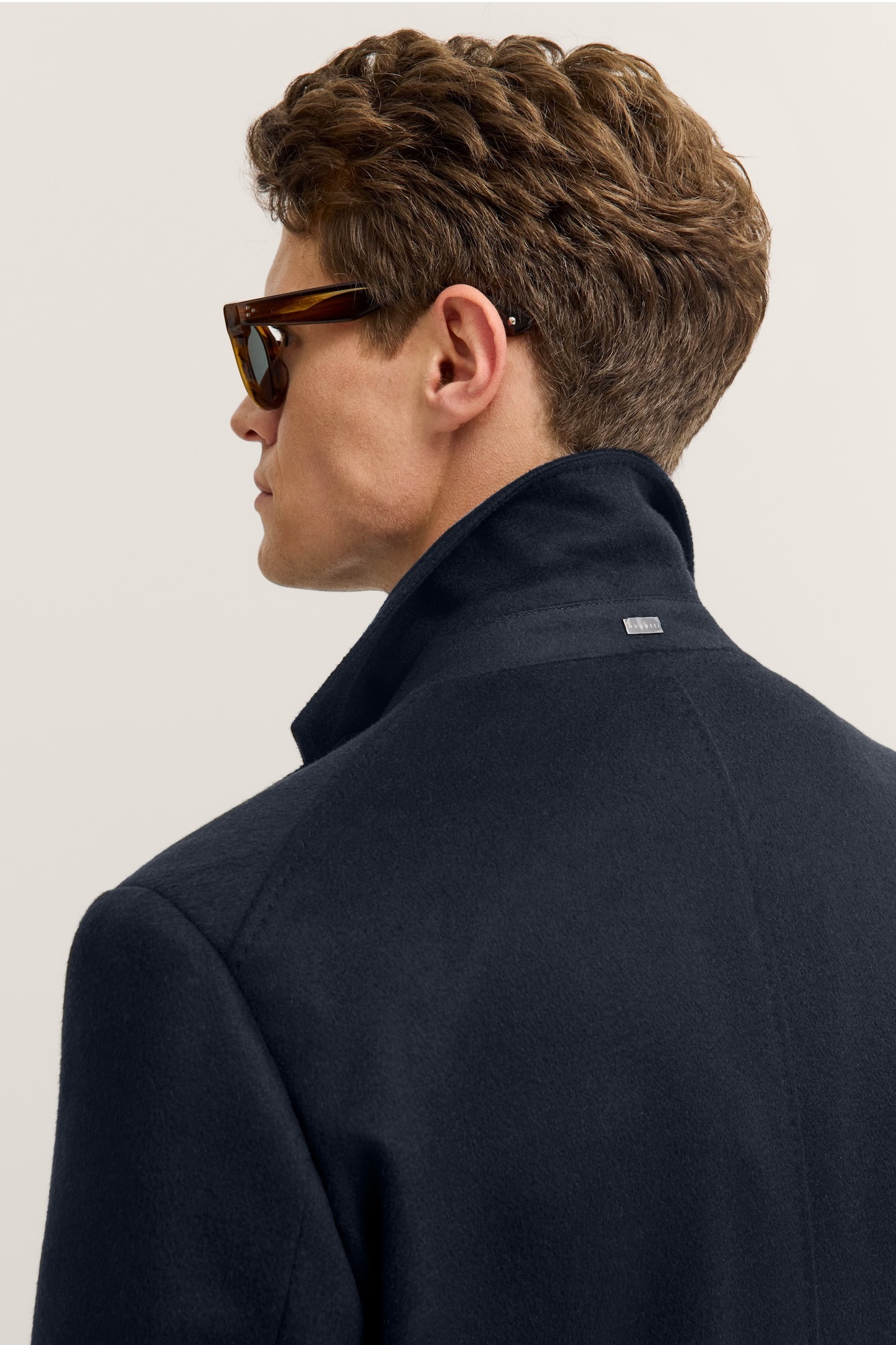 bugatti Kurzmantel »Modern Fit«, aus Kaschmir mit Knopfleiste