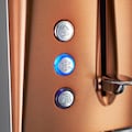 RUSSELL HOBBS Toaster »Luna Copper Accents 24290-56«, 2 lange Schlitze, für 2 Scheiben, 1550 W