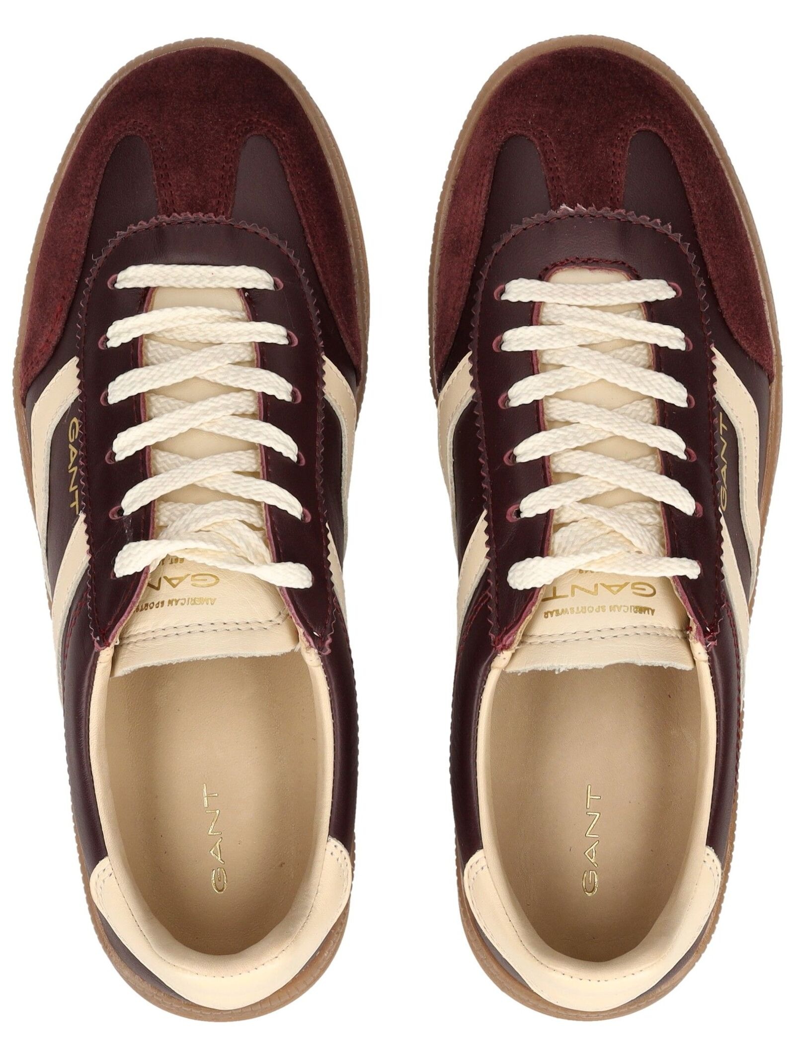 Gant Sneaker Leather Women Wine 38 6