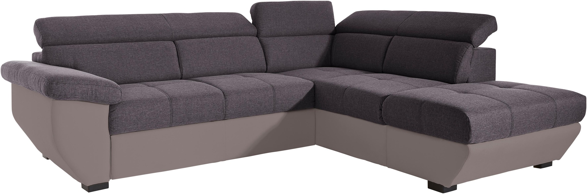 COTTA Ecksofa, inklusive Kopfteilverstellung, wahlweise mit Bettfunktion + Bettkasten kaufen