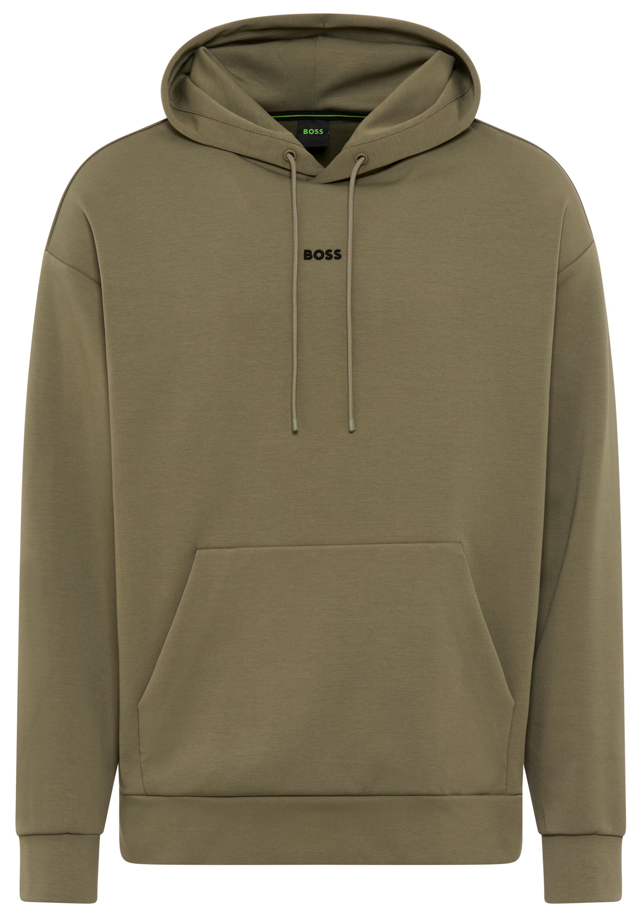 BOSS GREEN Kapuzensweatshirt »Sly Zone«, Kapuze mit Kordelzug, Regular Fit, Kängurutasche
