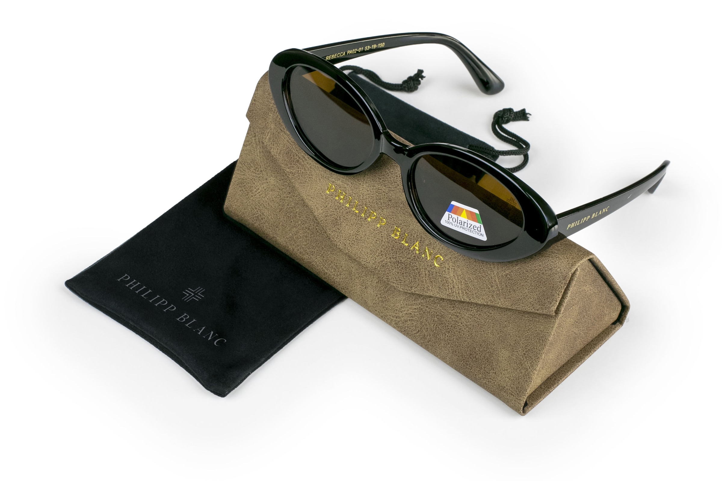 PHILIPP BLANC Sonnenbrille »PA02-01« Glass 0.74MM Polarized Lens UV400，CAT3.0