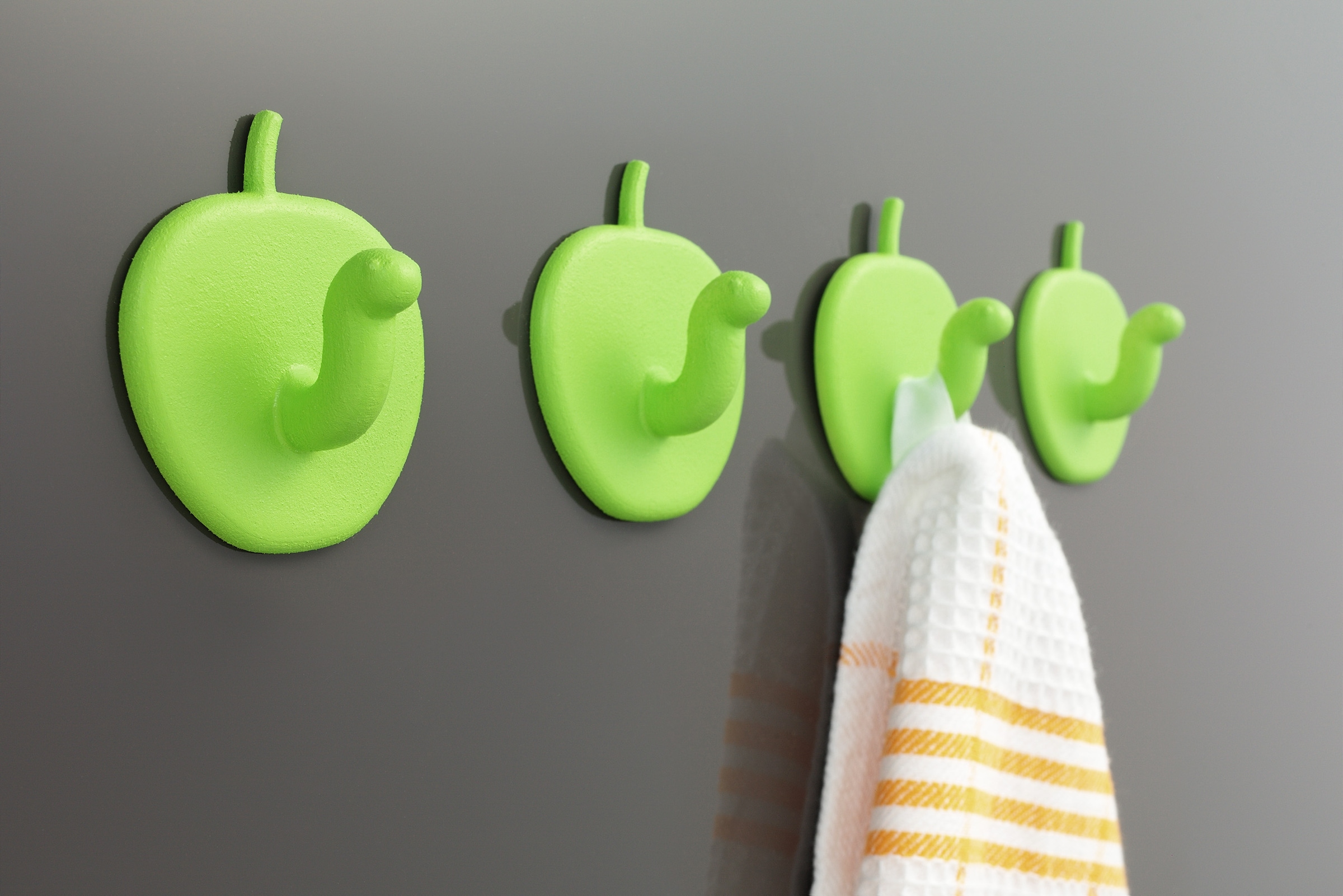 Ruco Klebehaken »Handtuchhaken, 10er Set«, Wandhaken, selbstklebend, Made in Germany