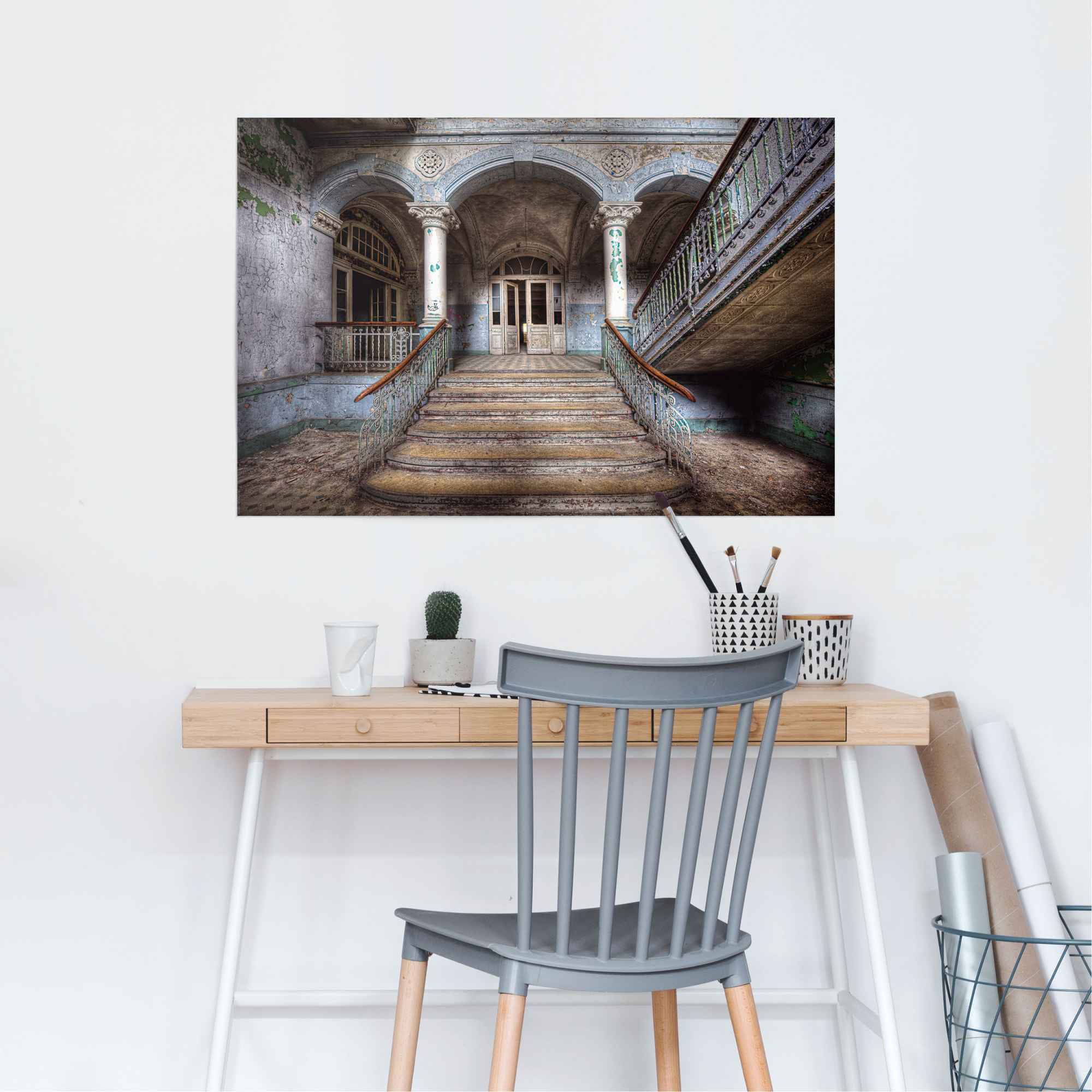 Reinders Poster "Verlassener Eingang", (1 St.) günstig online kaufen