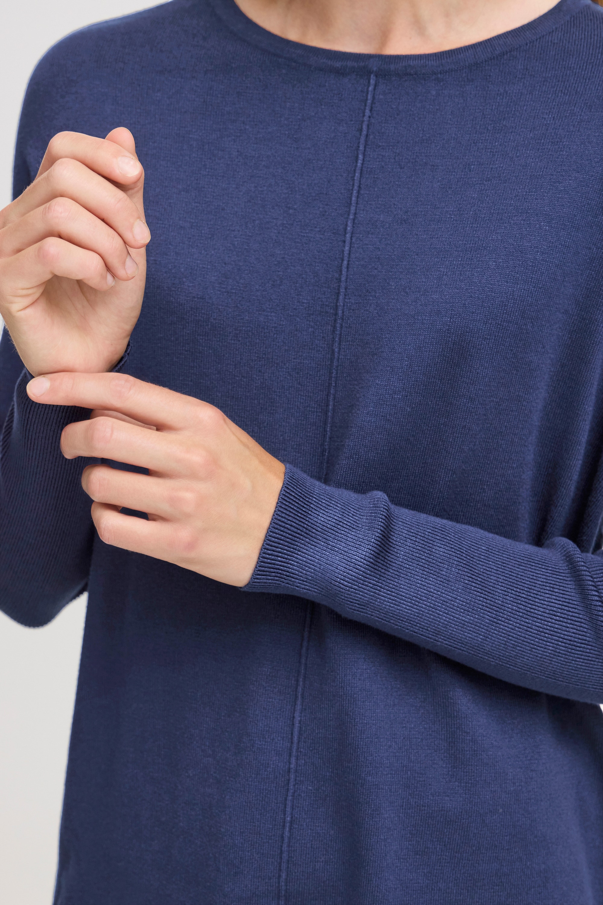 fransa Strickfleece-Pullover »Strickpullover FRLISO PU 1«