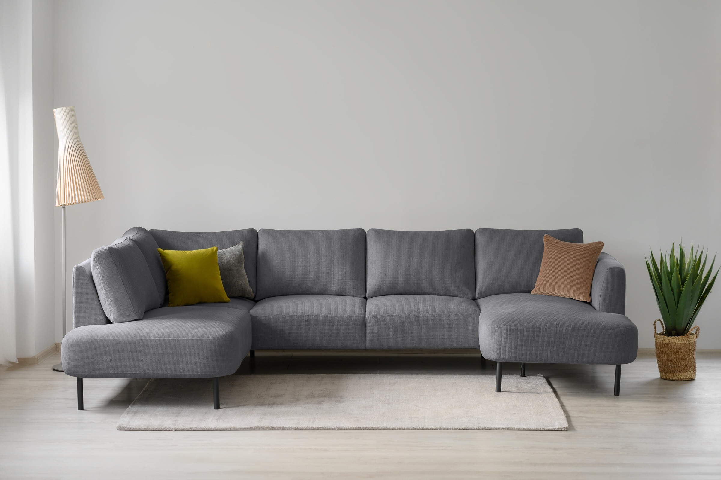 OTTO home Wohnlandschaft "Cesola" in weichem Chenille-Stoff, Breite 327 cm, günstig online kaufen