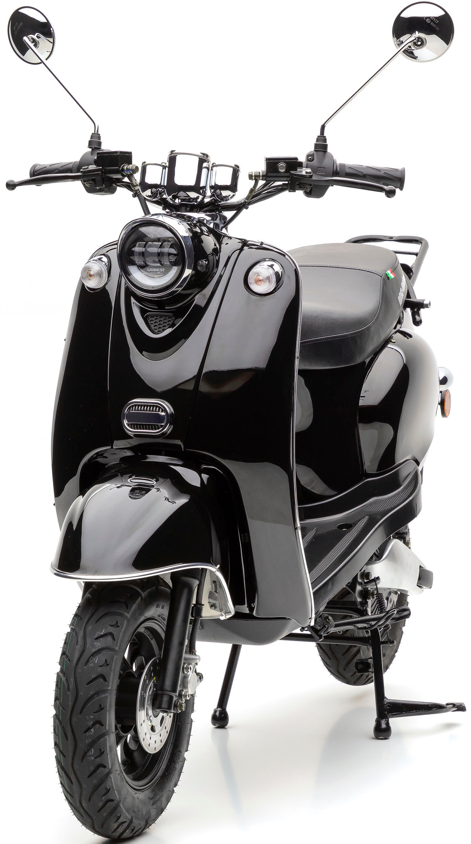 Nova Motors E-Motorroller »eRetro Star Li«, härteverstellbare Dual-Stoßdämpfer hinten