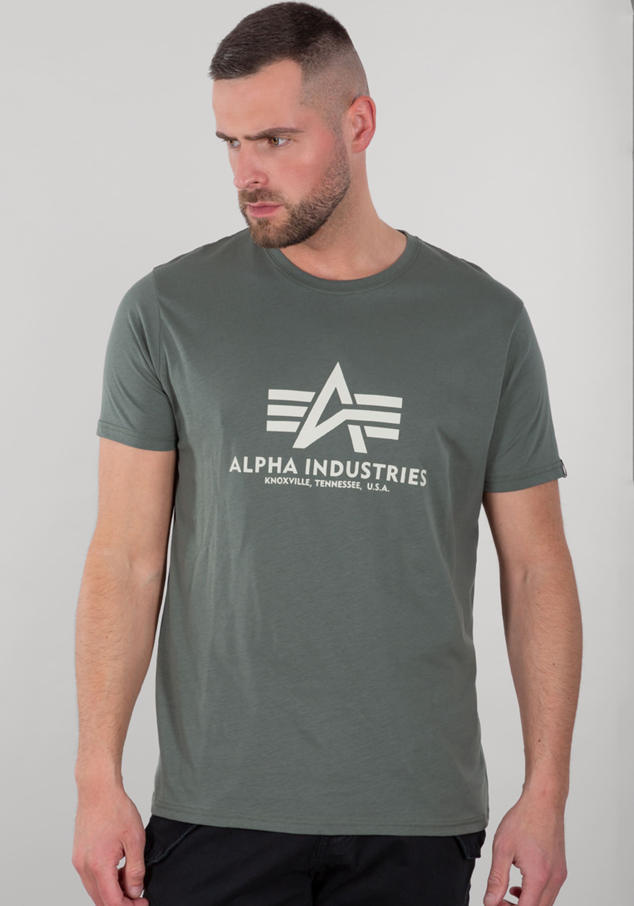 Alpha Industries T-Shirt "Alpha Industries Men - T-Shirts Basic T-Shirt" günstig online kaufen