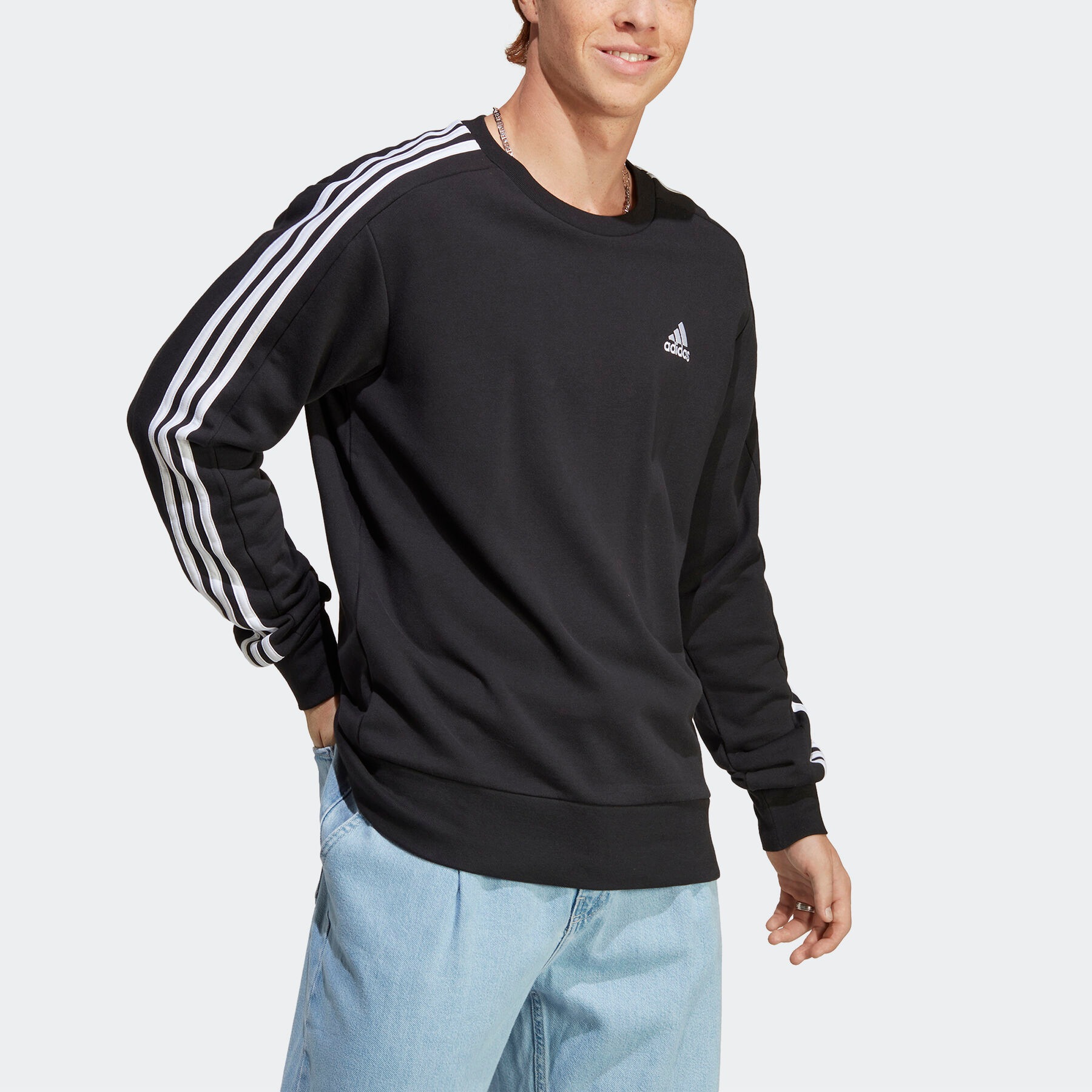 adidas Sportswear Sweatshirt "M 3S FT SWT" günstig online kaufen