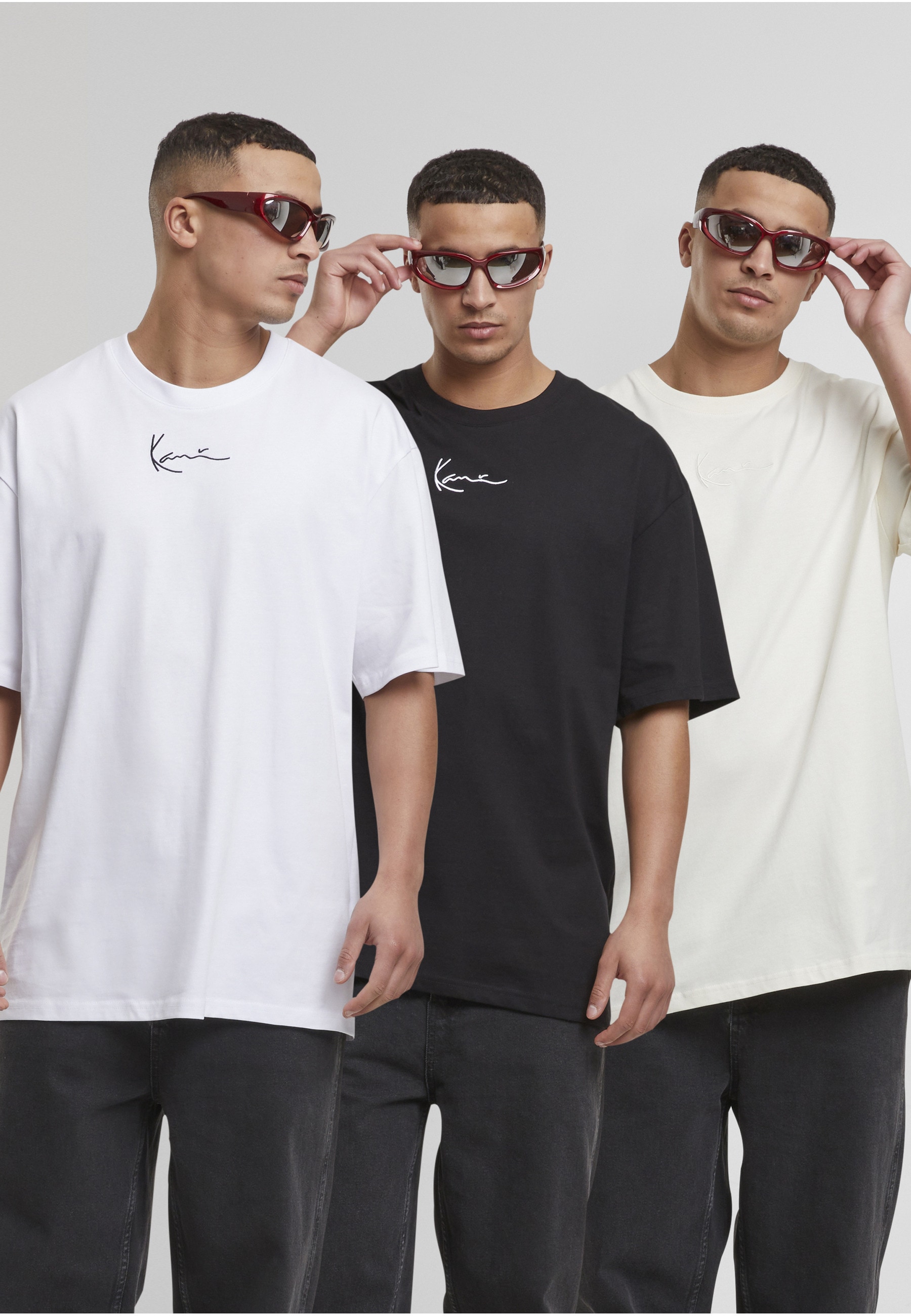 Karl Kani T-Shirt »Karl Kani Small Signature Essential Tee 3 Pack« 1 Stk.