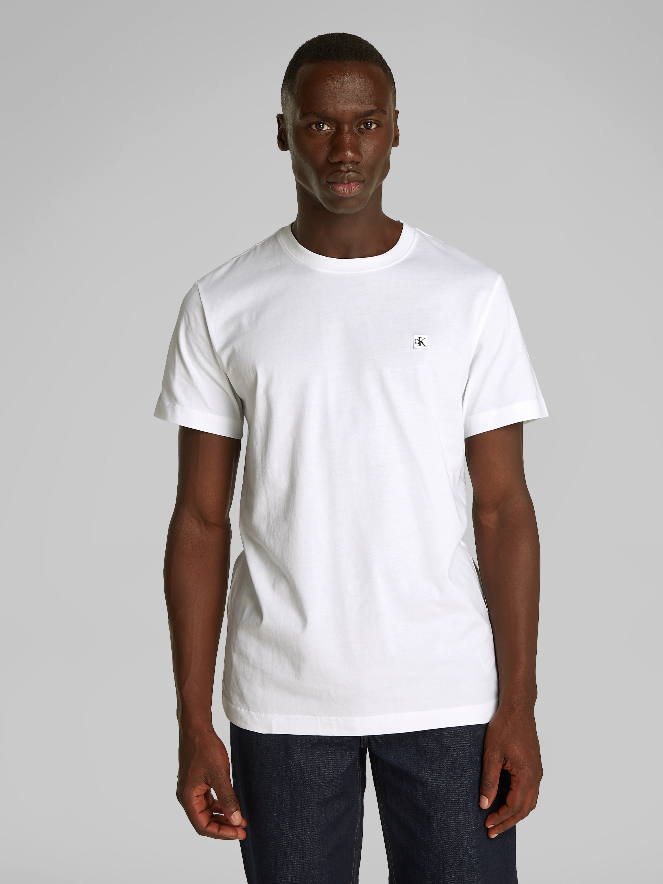 Calvin Klein Jeans T-Shirt "CK EMBRO BADGE TEE", mit Logopatch günstig online kaufen