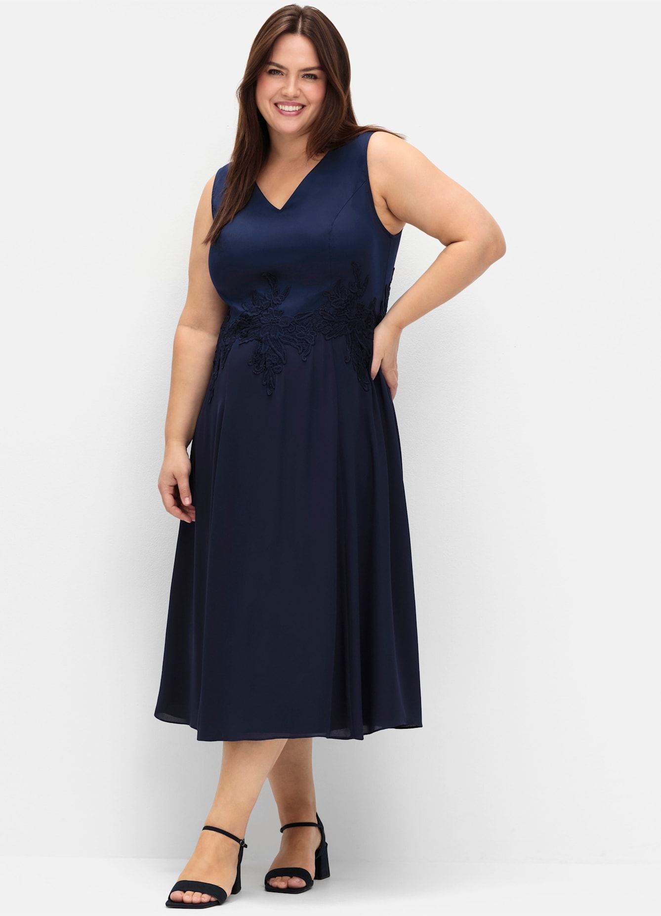 Sheego Cocktailkleid "Cocktailkleid" günstig online kaufen