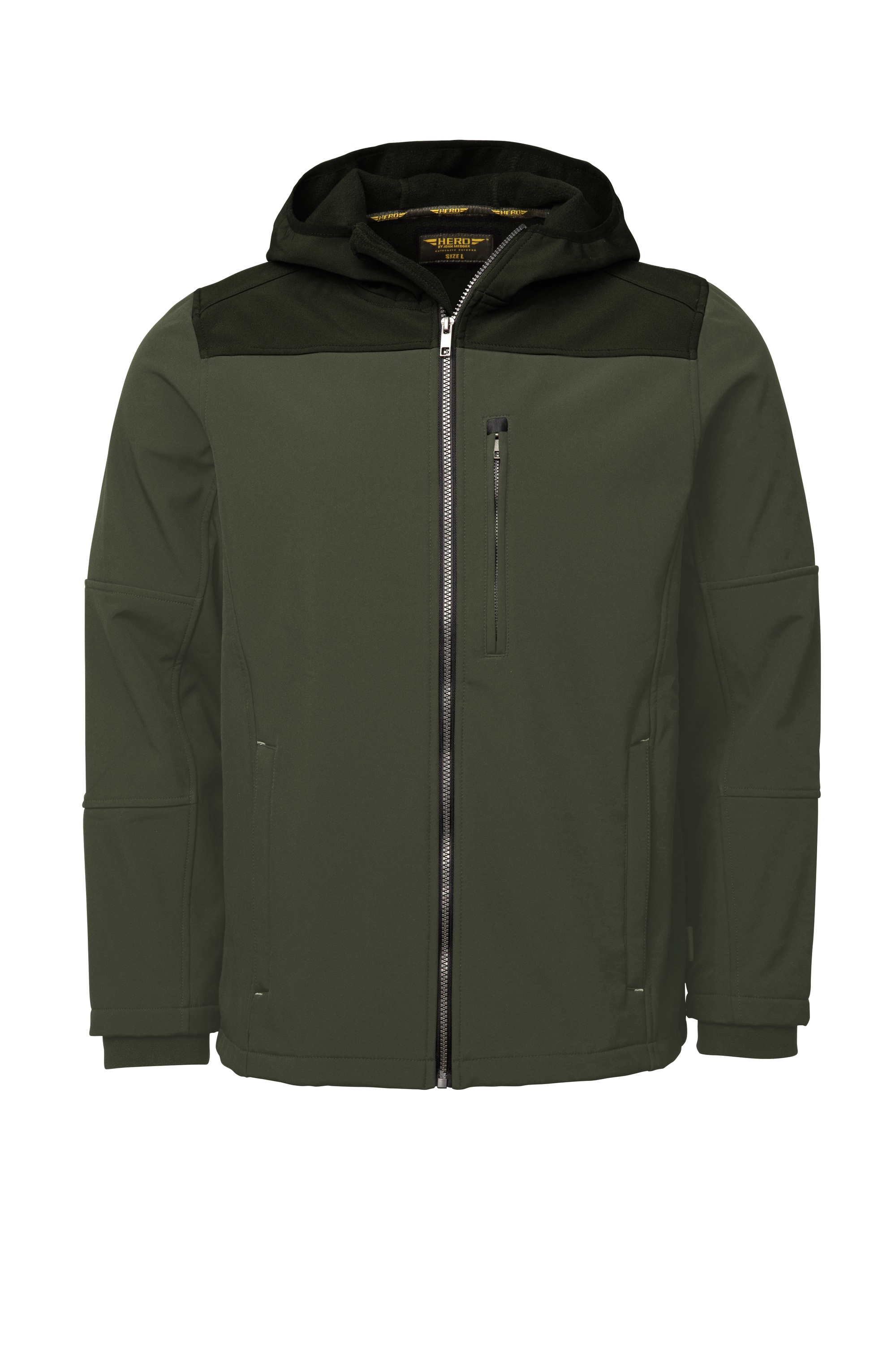 HERO by John Medoox Softshelljacke »JOEY Softshelljacke mit Fleecefutter«, Regular Fit Casual Softshell für Herren