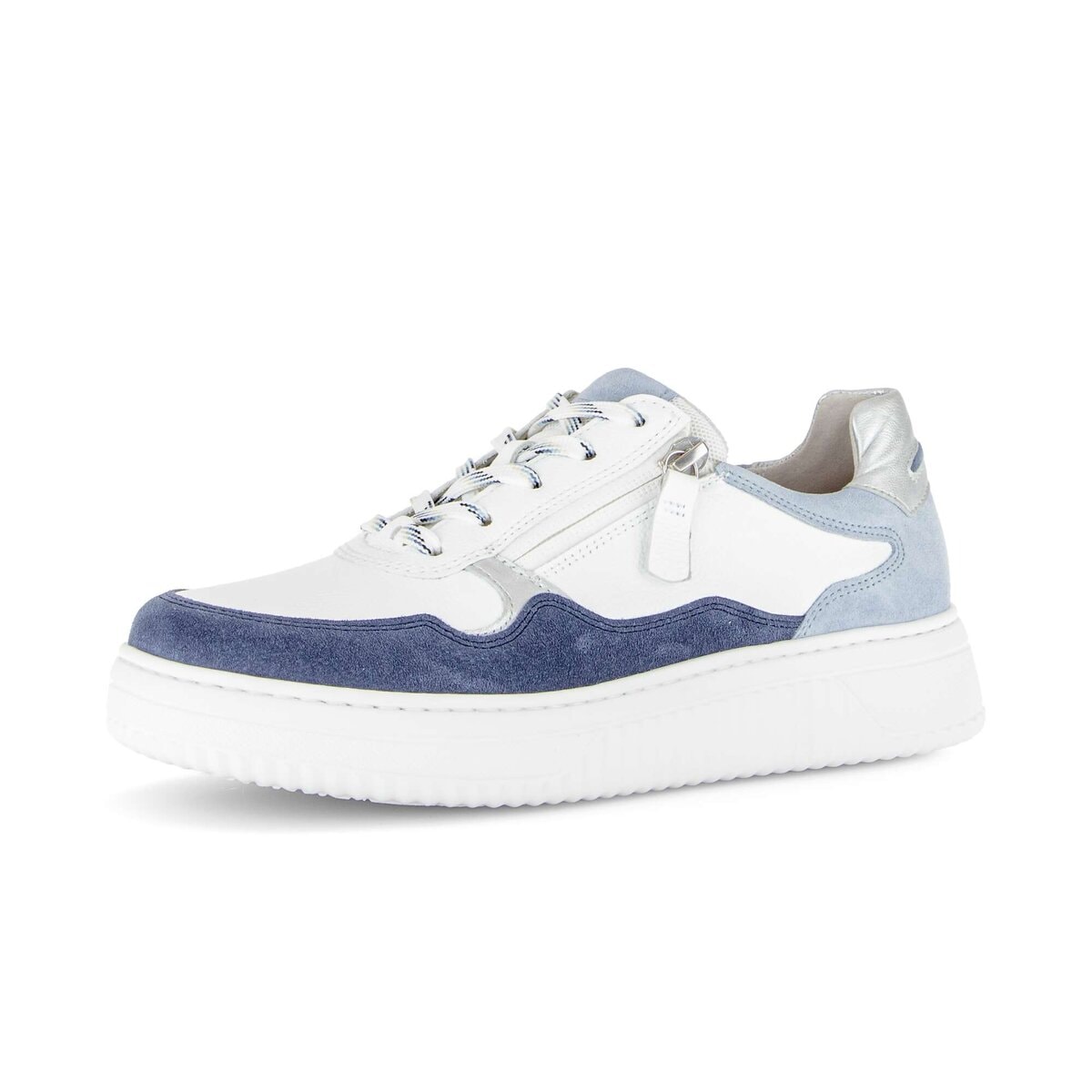 Gabor Sneaker "Sneaker low Materialmix Leder" günstig online kaufen
