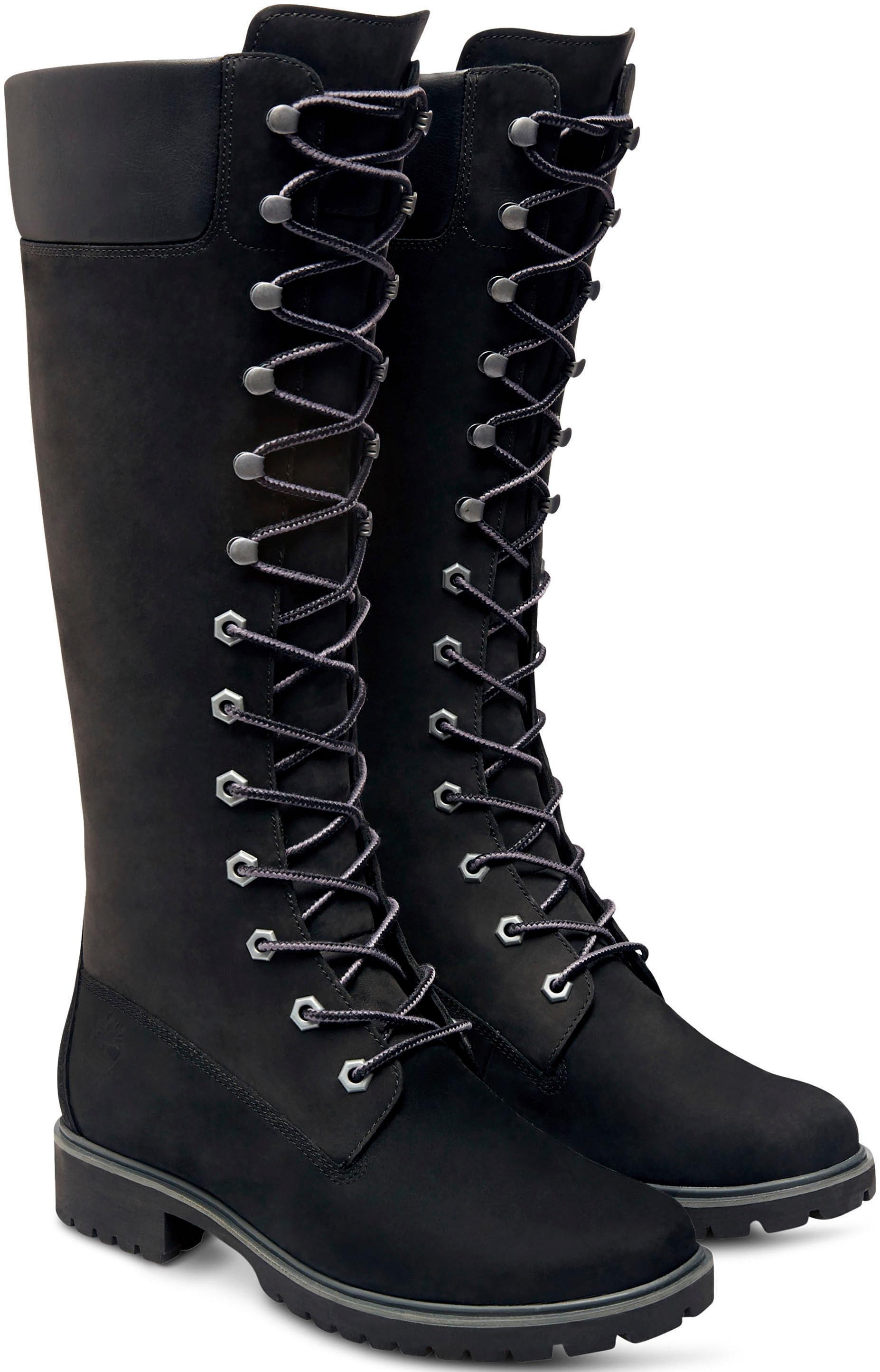 Black knee high timberlands online