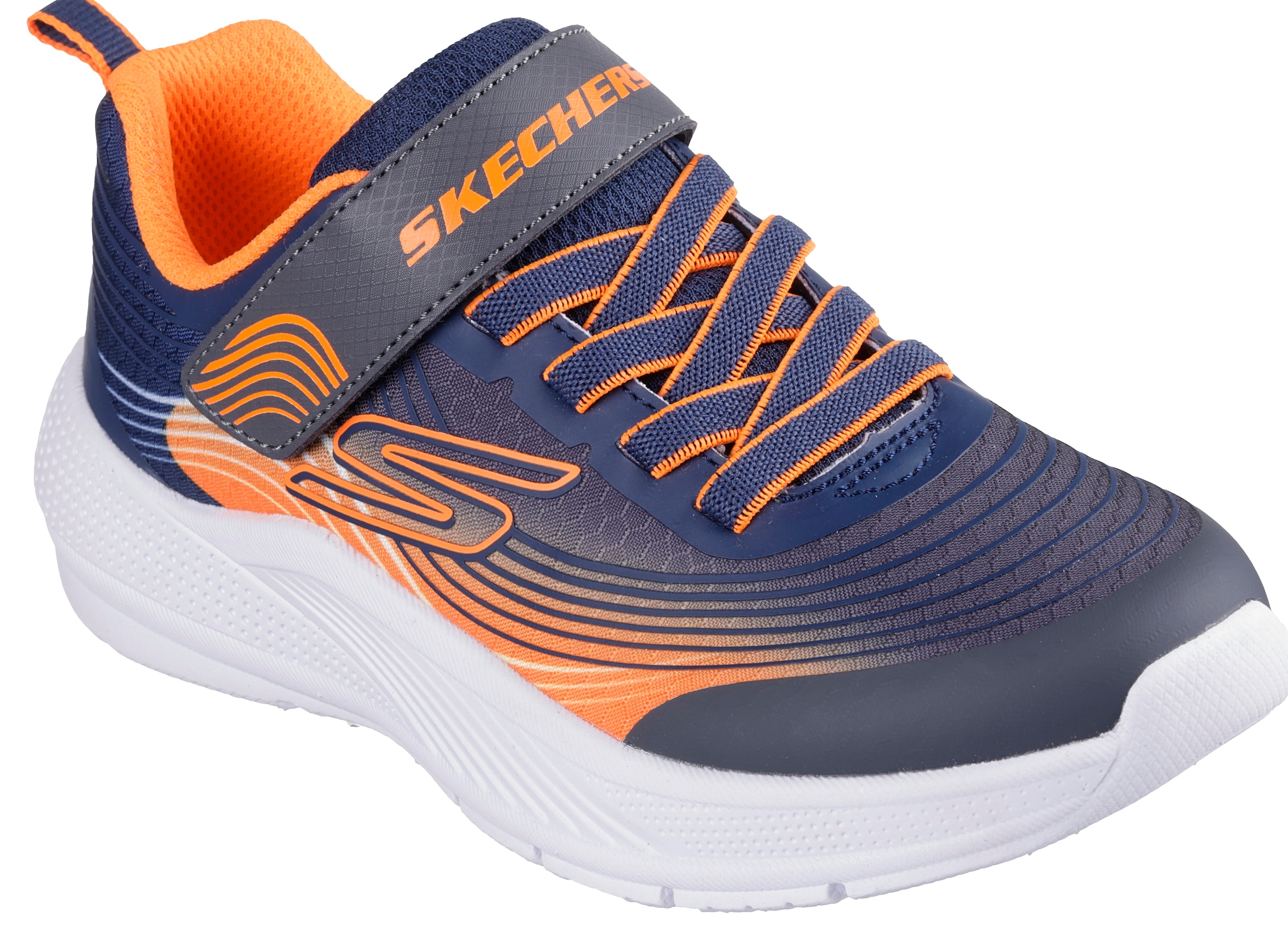 Skechers Sneaker "MICROSPEC ADVANCE" Klettschuh in cooler Farbkombination, günstig online kaufen